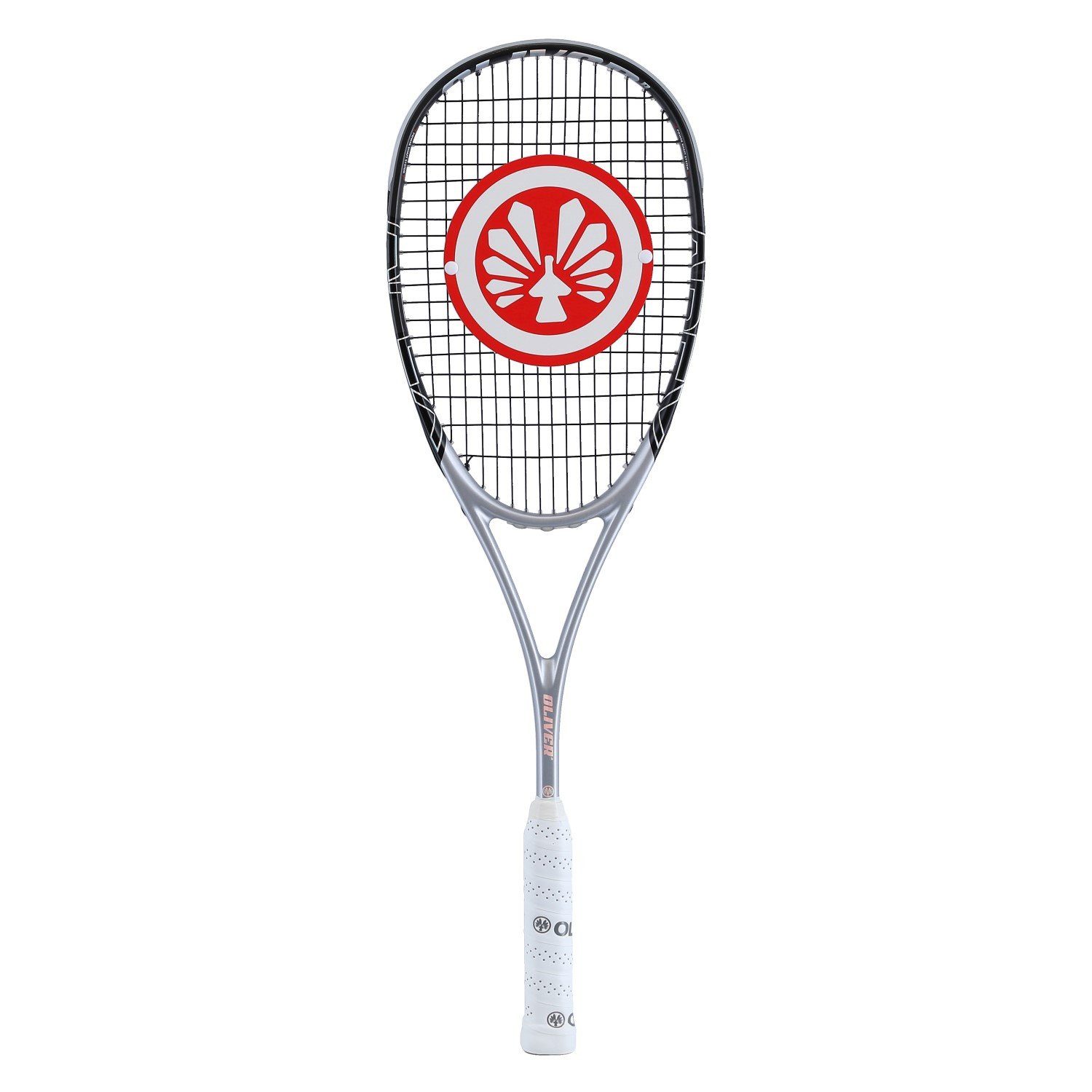 Oliver Squashschläger Apex 420 Champion Edition (110g/leicht grifflastig) silber - besaitet