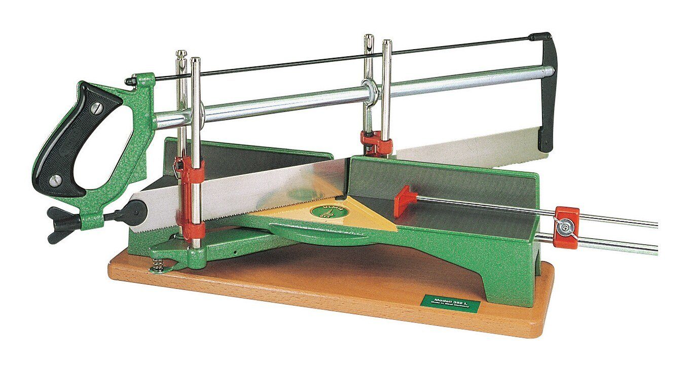 Ulmia Handsäge, Gehrungssäge mit Längenein. Sägeblatt Holz 352L