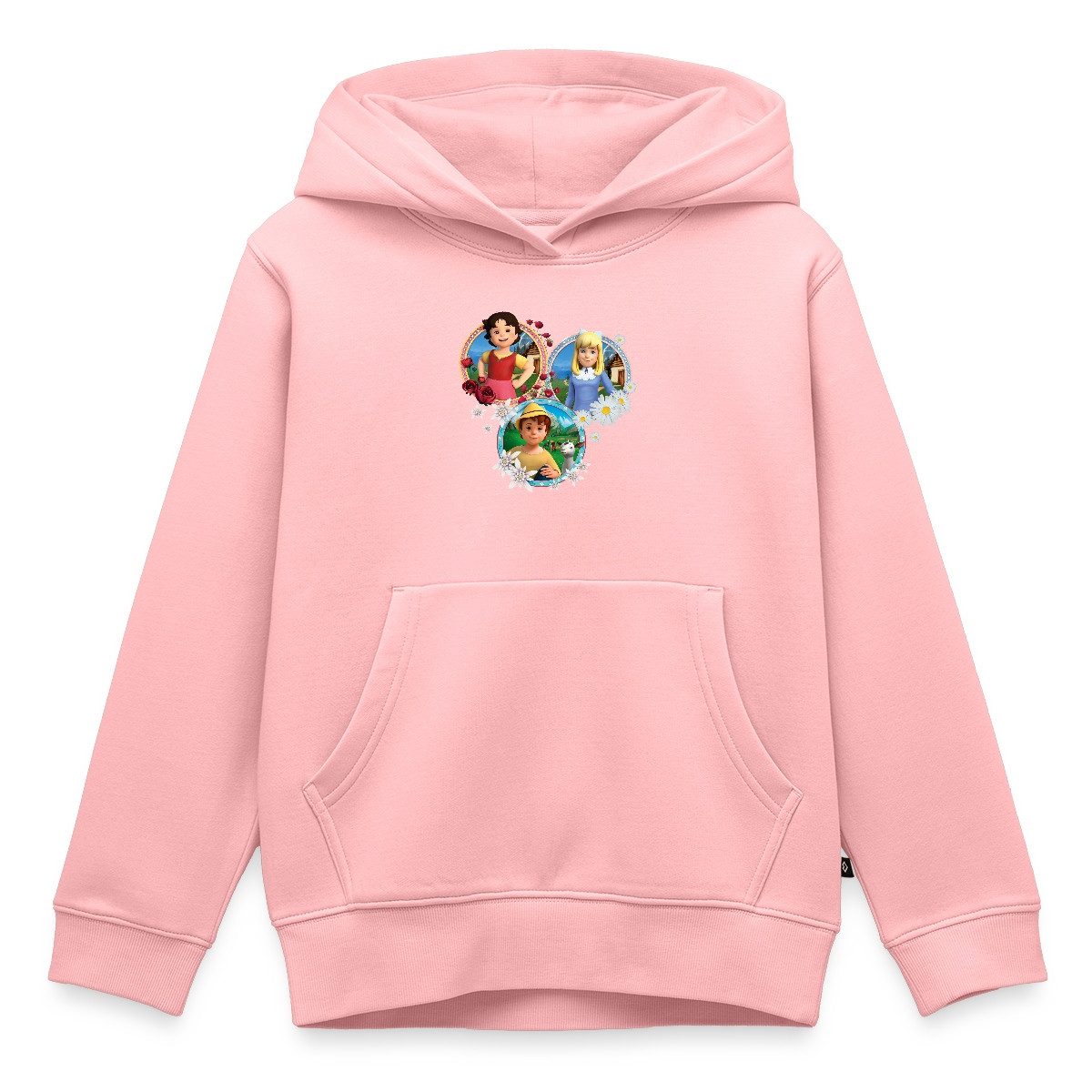 Hoodie Heidi Kacheln Zusammen Mit Peter Und Clara Freunde Kinder Premium Hood