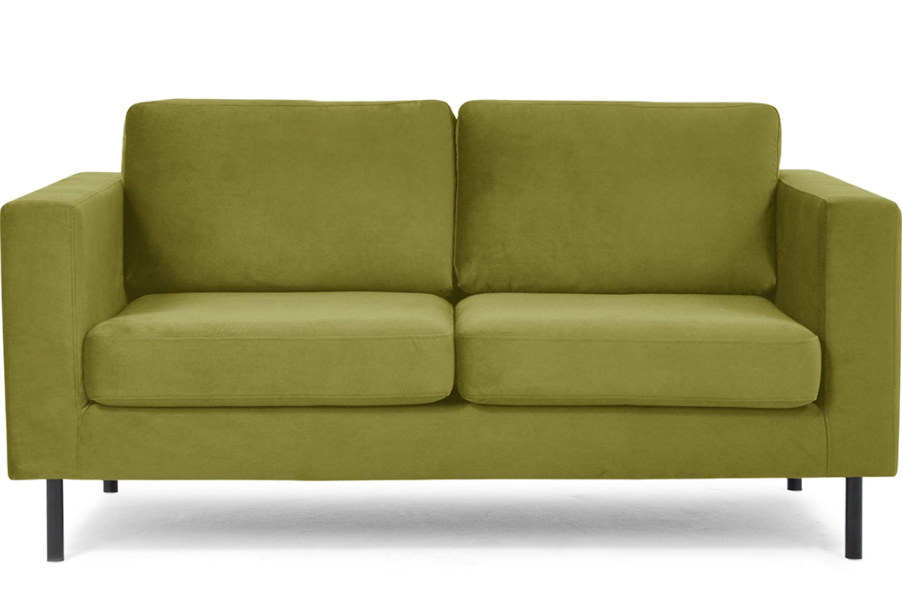 Konsimo 2-Sitzer TOZZI Sofa 2 | oliv hohe universelles oliv oliv Beine, Personen, Design 