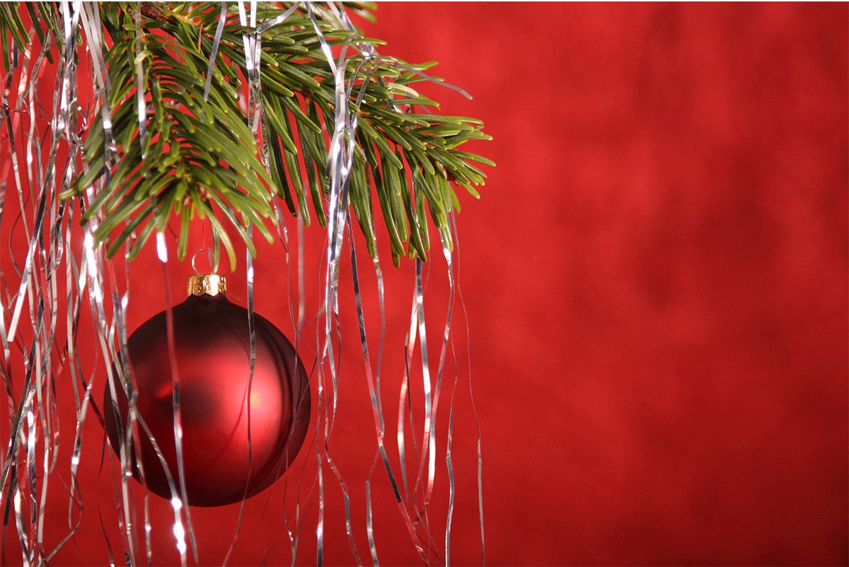 RIFFELMACHER & WEINBERGER Weihnachtsbaumkugel Lametta Glatt 48cm - Glanz Si günstig online kaufen