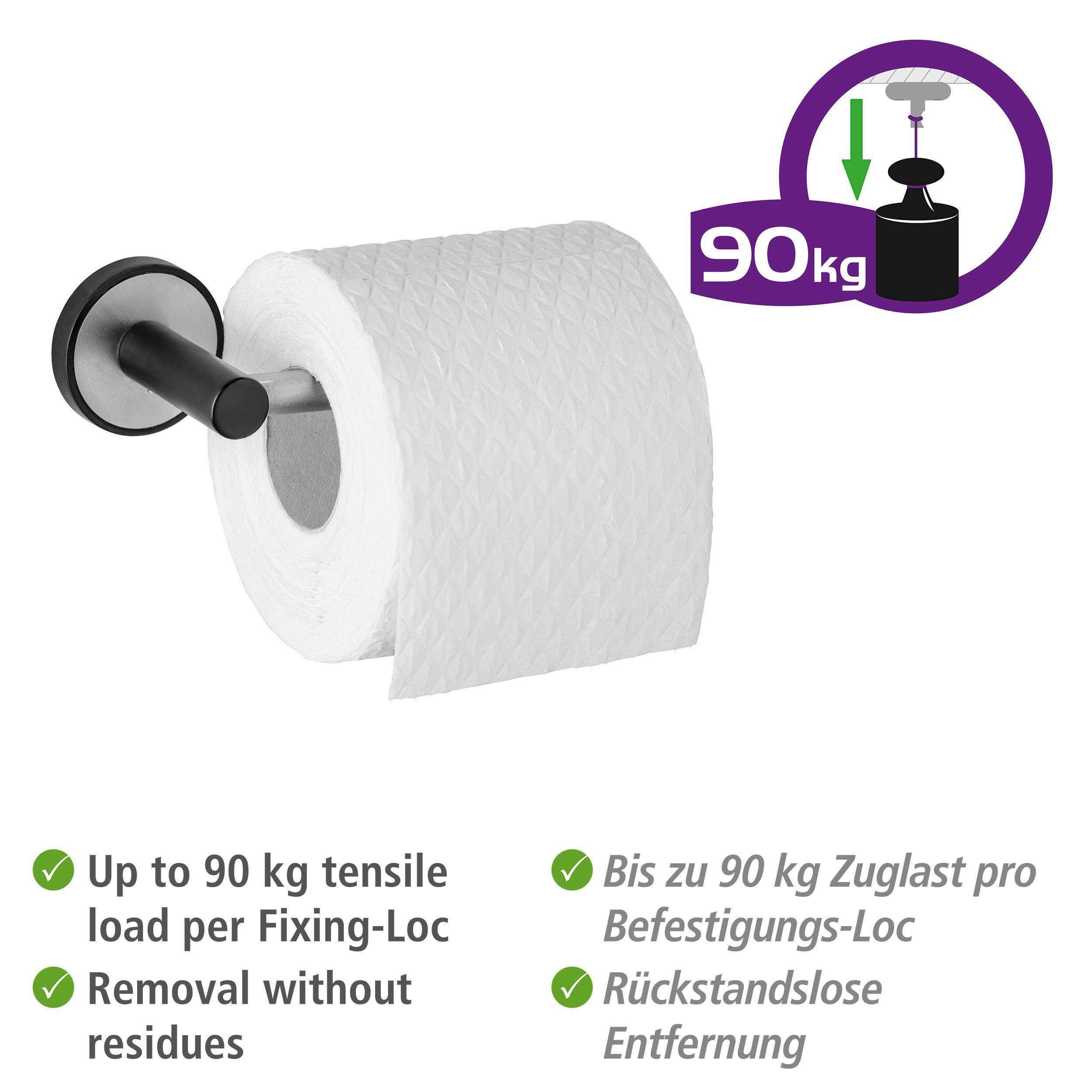 WENKO Toilettenpapierhalter ohne UV-Loc® Udine, Befestigen Bohren