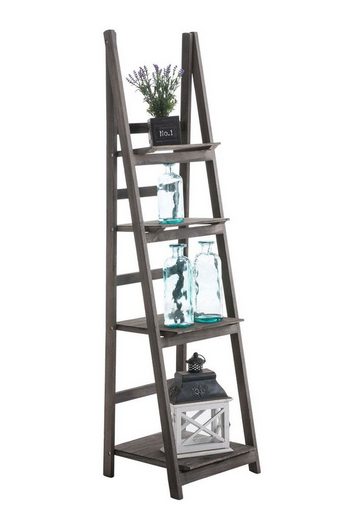 CLP Leiterregal »Alma«, aus Holz mit 4 Ablageflächen online kaufen | OTTO