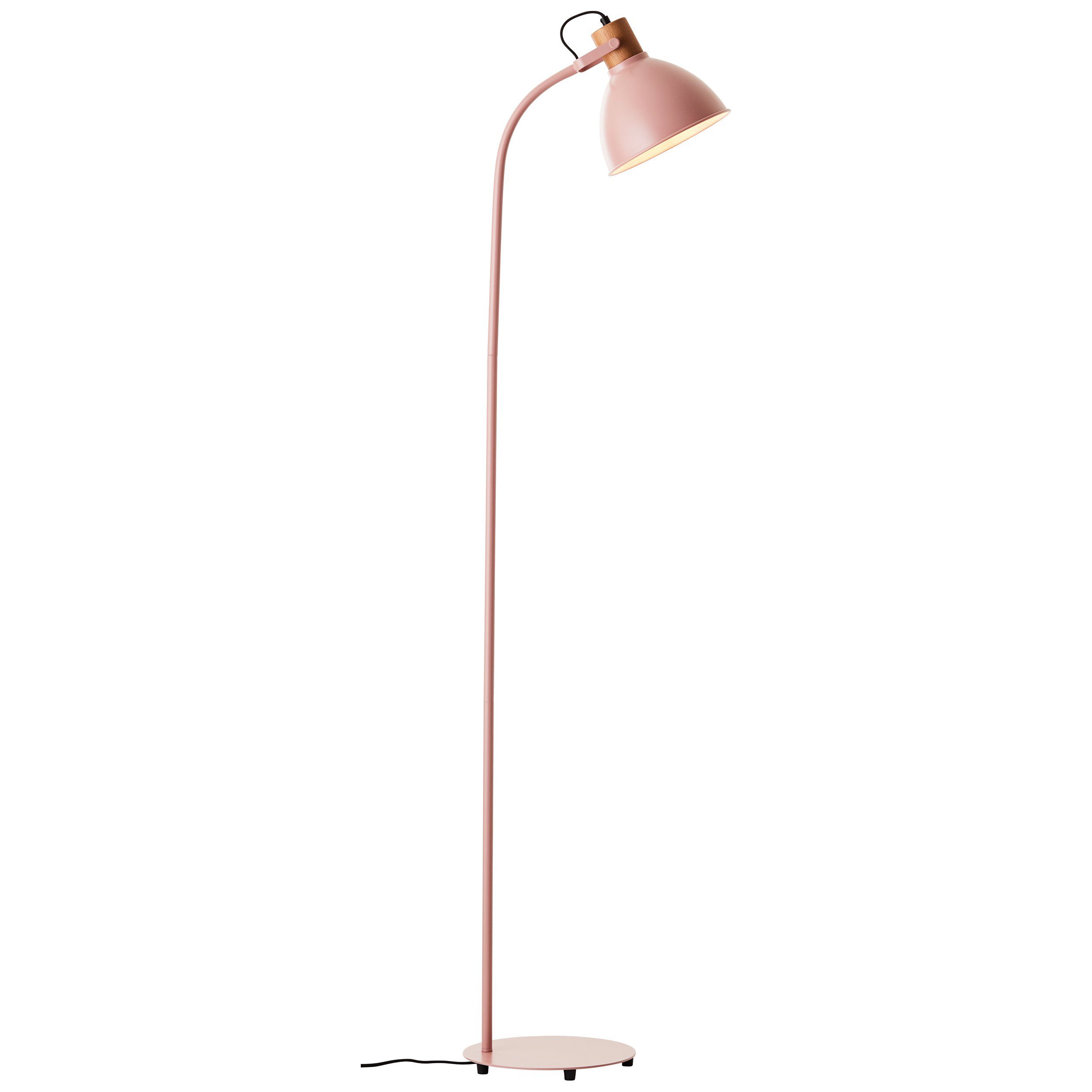 Brilliant Stehlampe Erena, ohne Leuchtmittel, Höhe 150 cm, E27, Metall/Holz