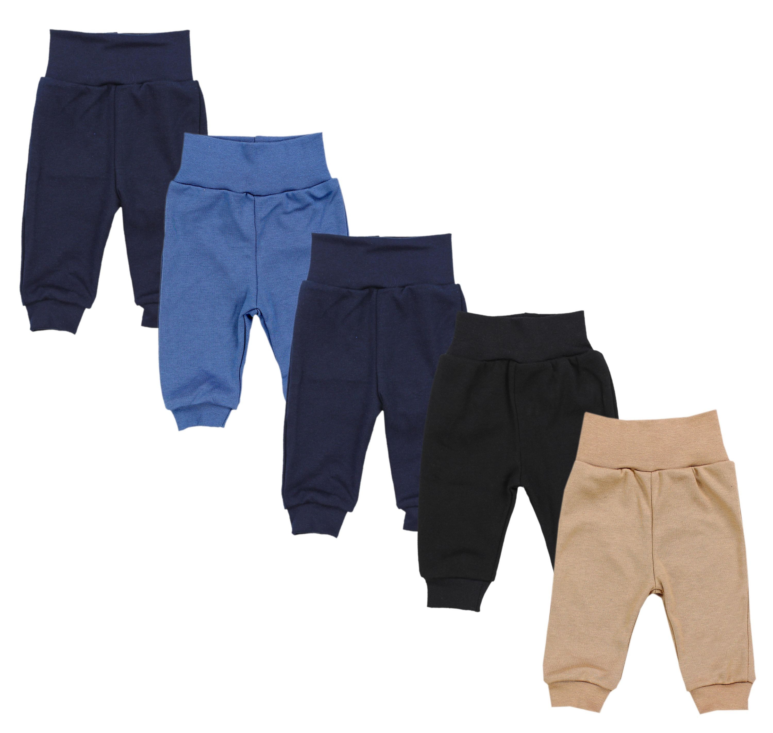 Pumphose Pumphose Baby 5er Pack Unisex – Bequeme Baby Hose aus Baumwolle