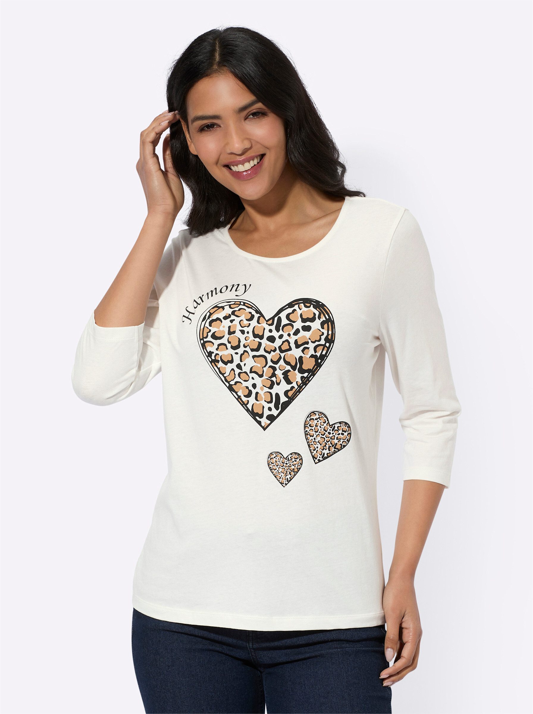 Sieh an! T-Shirt 3/4-Arm-Shirt günstig online kaufen