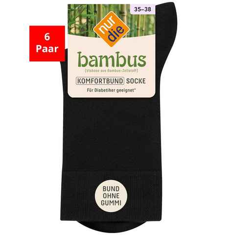 Nur Die Basicsocken Bambus Komfort - Im 6-Pack