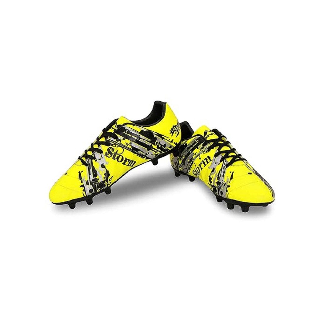 Nivia Storm Fußballschuhe, PVC-Kunstleder, TPU-Sohle, Schnürverschluss Fußballschuh