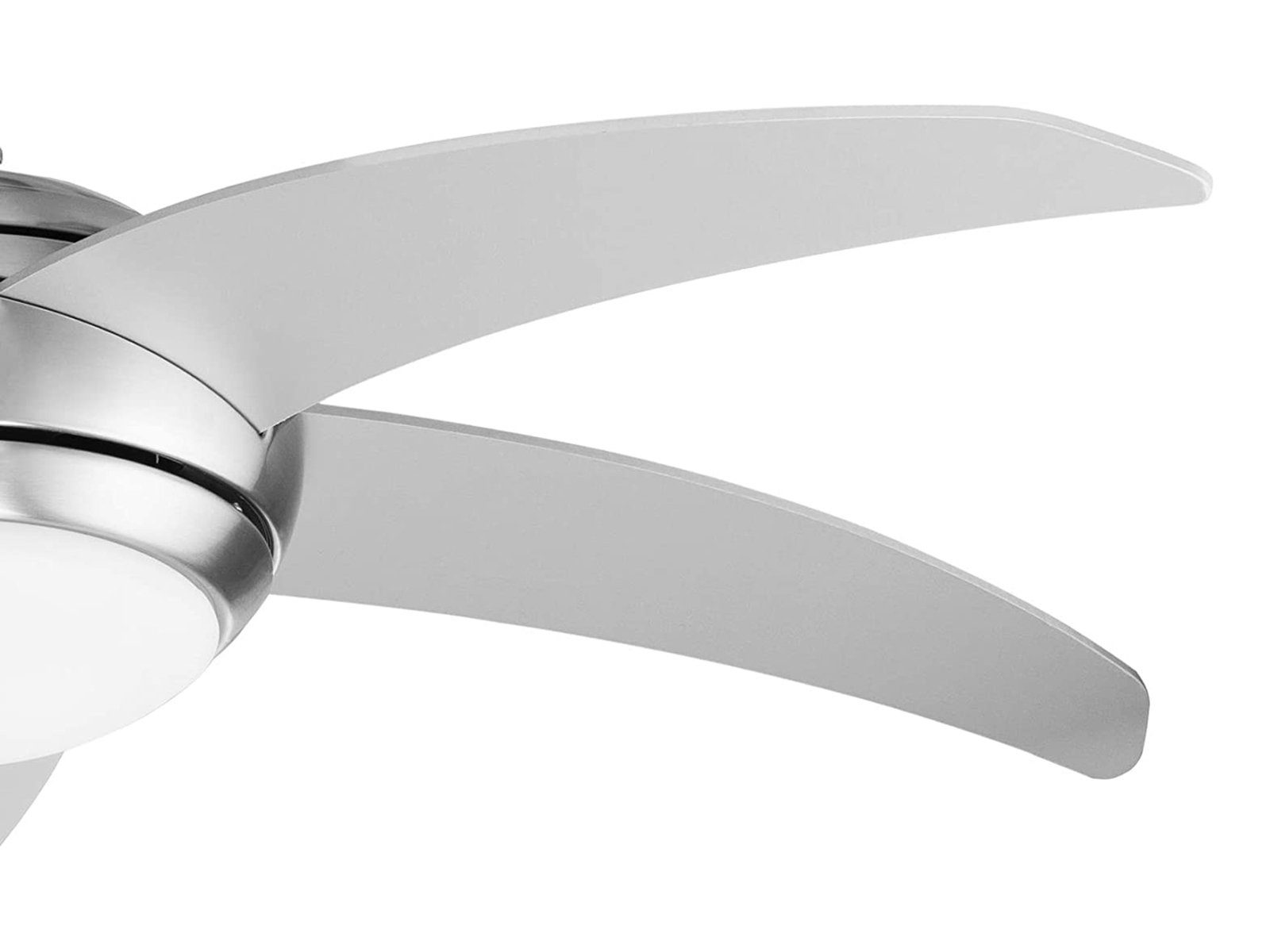Tristar LED Deckenlüfter Ventilator mit LEISE Fernbedienung, & wechselbar, LED groß -Ø112cm Warmweiß, Deckenleuchte, flach