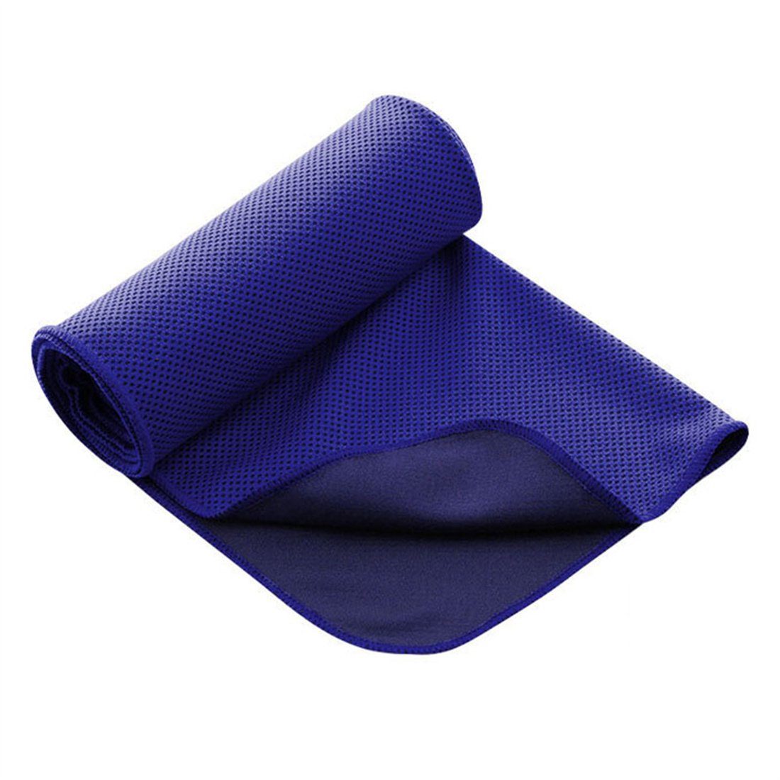 CFYDW Sporthandtuch Kühlende Sporthandtücher, schnell trocknende Handtücher für Fitness. marineblau