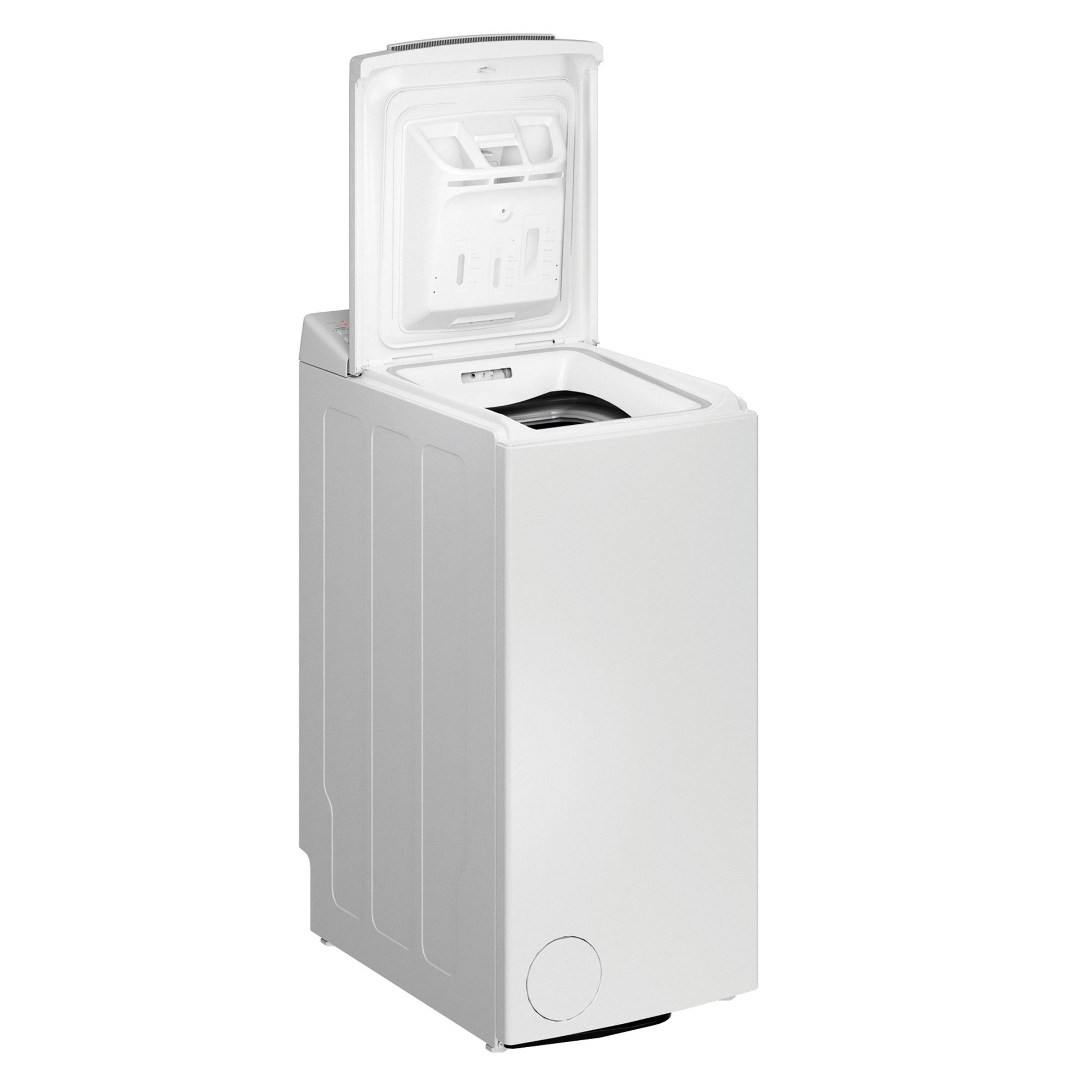 BAUKNECHT Waschmaschine Toplader WMT BK 1266 B, 6 kg, 1200 U/min, FreshFinish, 15° Green&Clean, Mehrfachwasserschutz+, SoftOpening