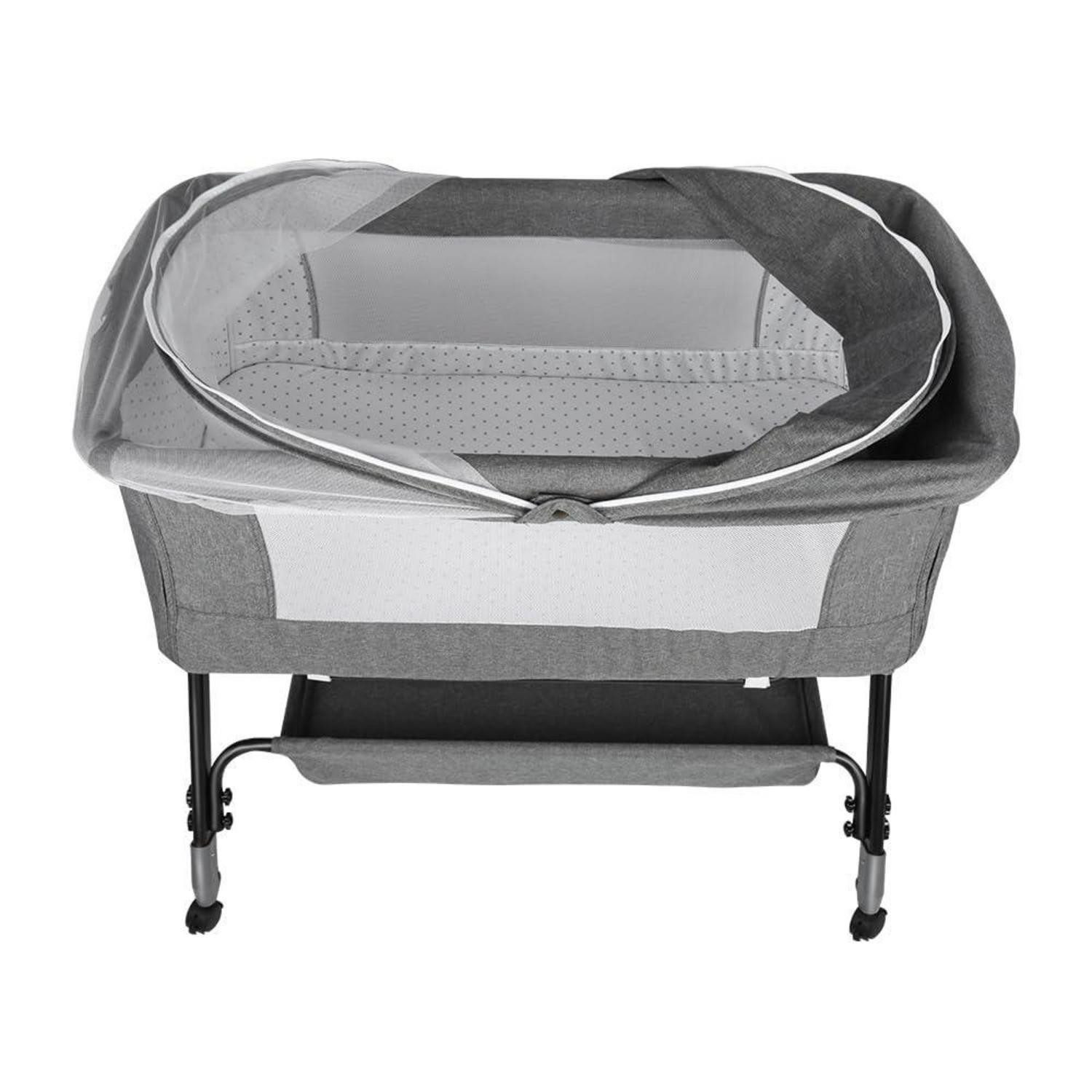 LuxusKollektion Beistellbett Babybett 3in1 Höhenverstellbar