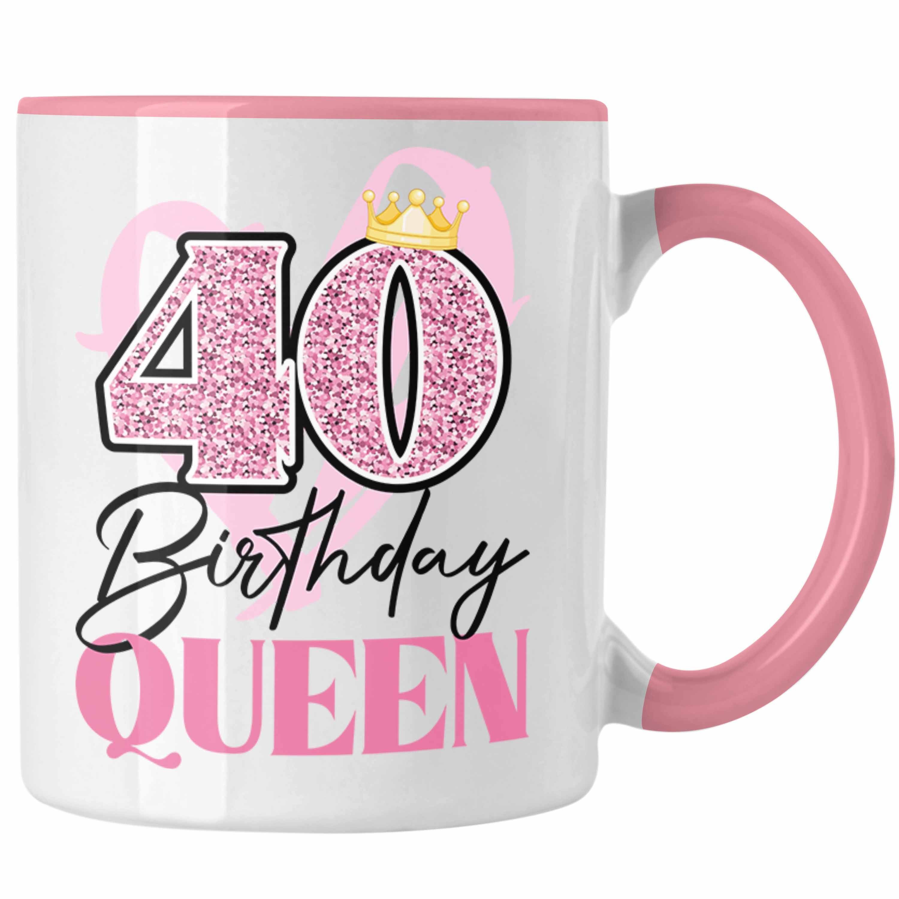 Trendation Tasse Trendation - 40. Geburtstag Tasse Frau Geschenk 40er Geschenkidee 40