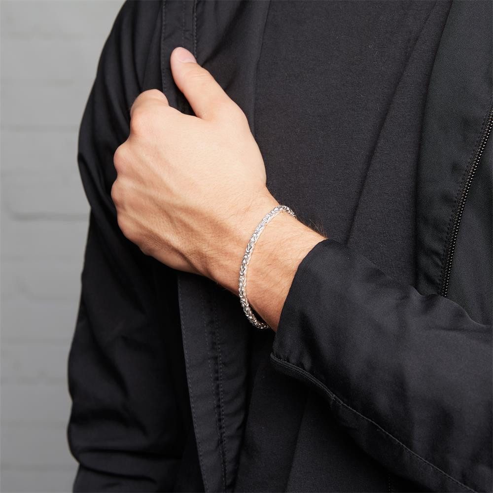 JEWLIX Königsarmband 925 Silberarmband: Königsarmband Silber 3,5mm - Länge günstig online kaufen