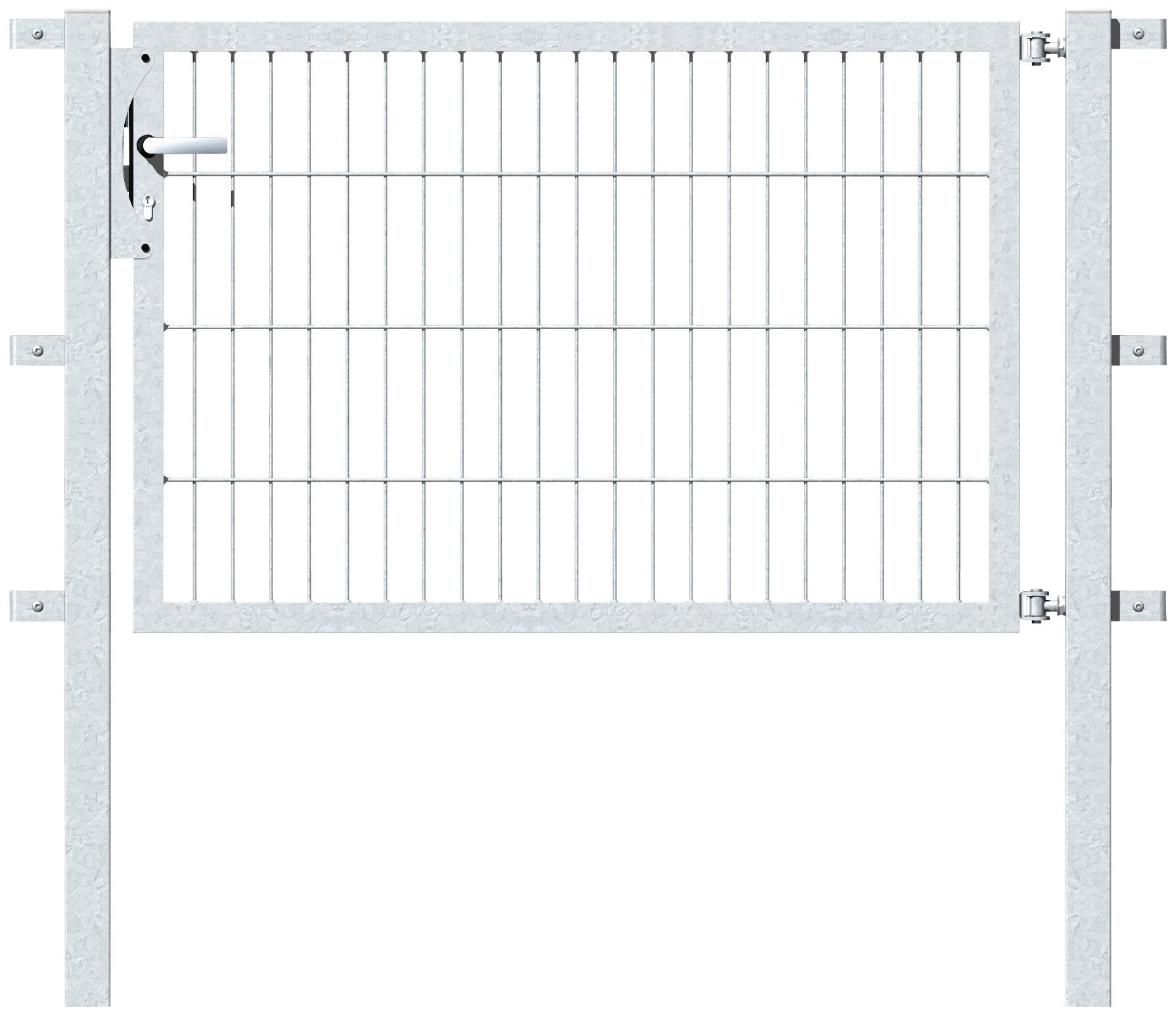 Alberts Zauneinzeltür Flexo, 125 cm Breite, in versch. Höhen