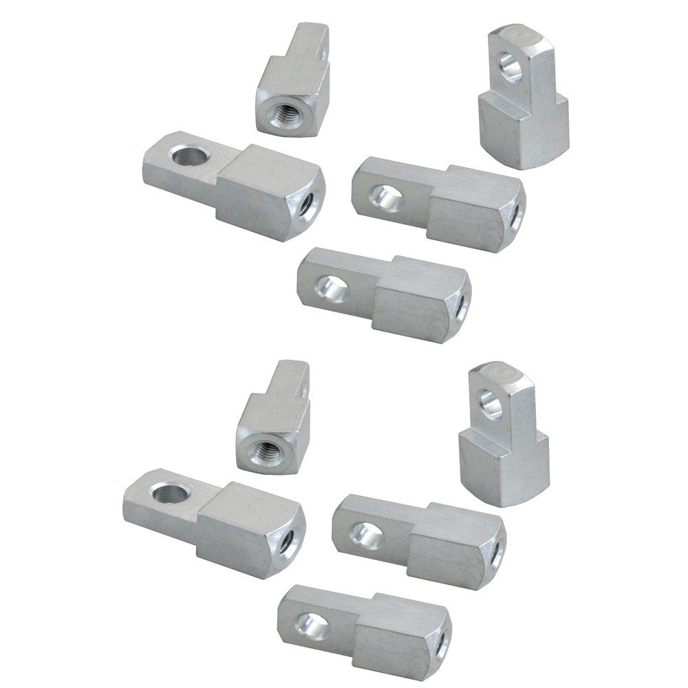 mbo Oßwald GmbH & Co KG Anhänger 50 Stück - Gabelkopfgegenstück 6 x 9 mit Innengewinde