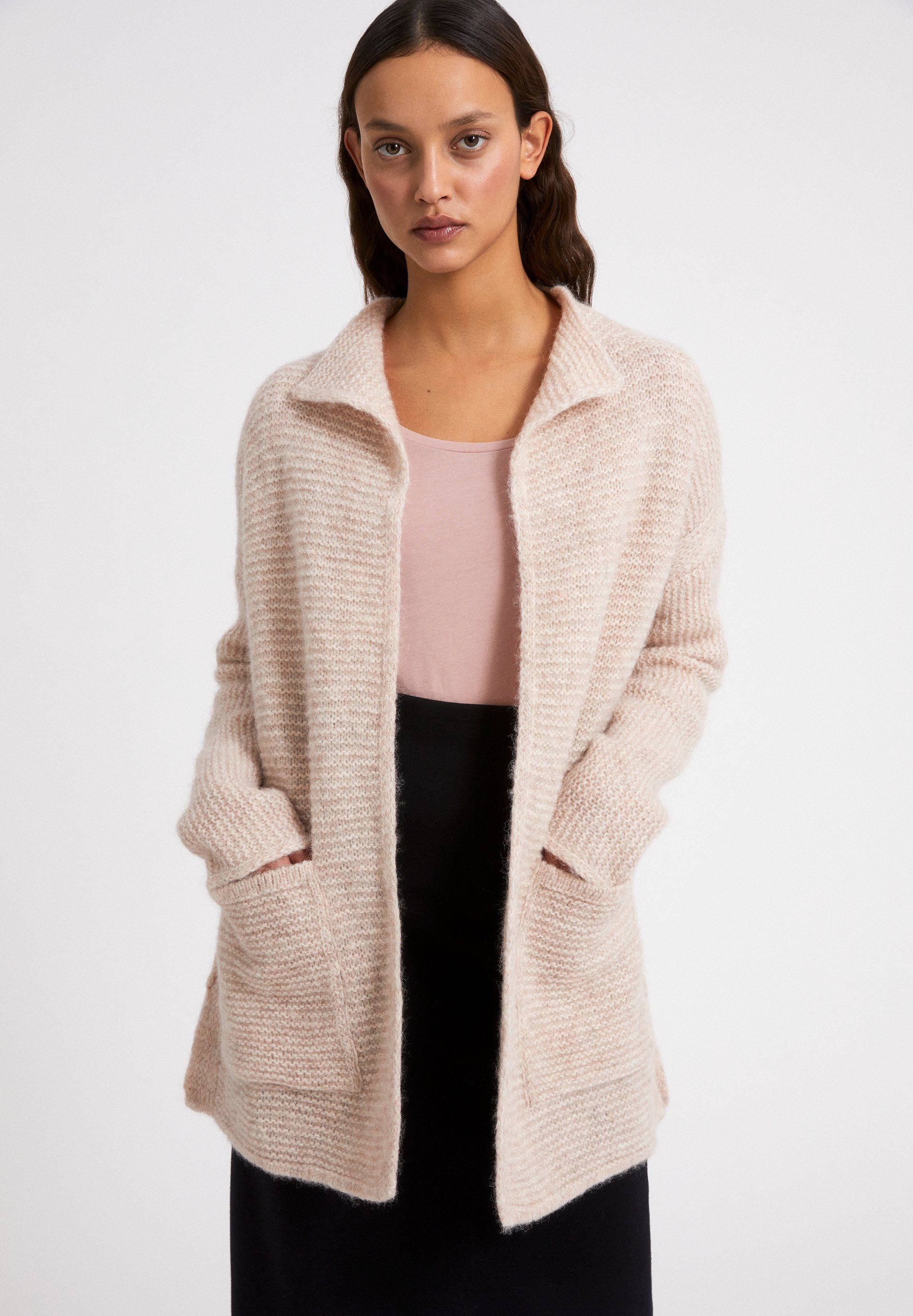 Armedangels Cardigan AINAA Cardigan aus Alpaka-Woll Mix Oversized Fit (Oversized Fit) Cardigan aus Alpaka-Woll Mix