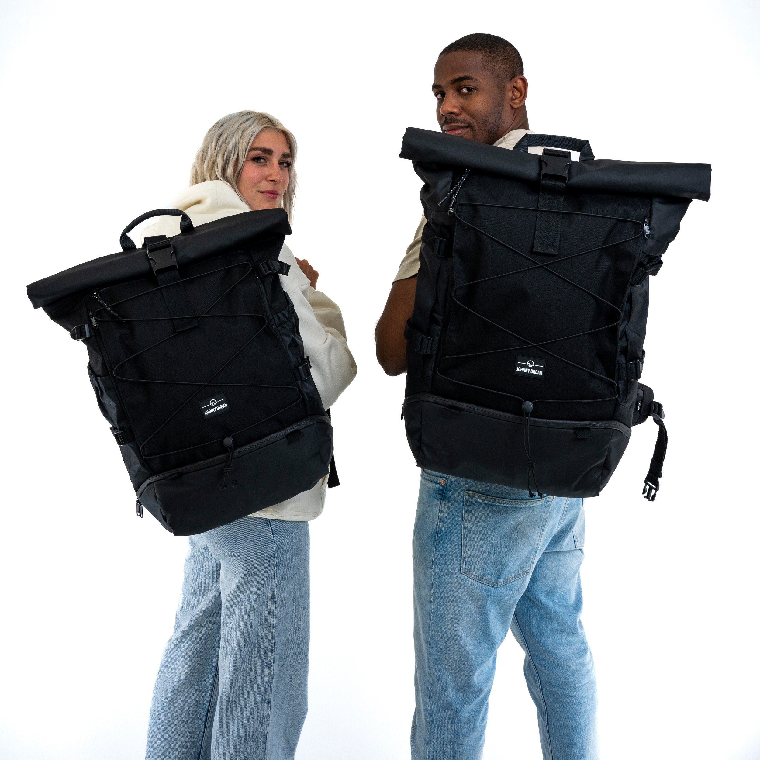 Johnny Urban Reiserucksack Travel Allen Large, Flexible Größe, Wasserabweisend – Bild 3 von 5