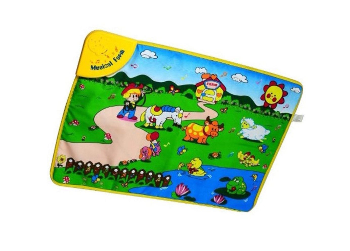 Lernspielzeug Musikspielende Matte Interaktive Spielmatte Farmdesign günstig online kaufen