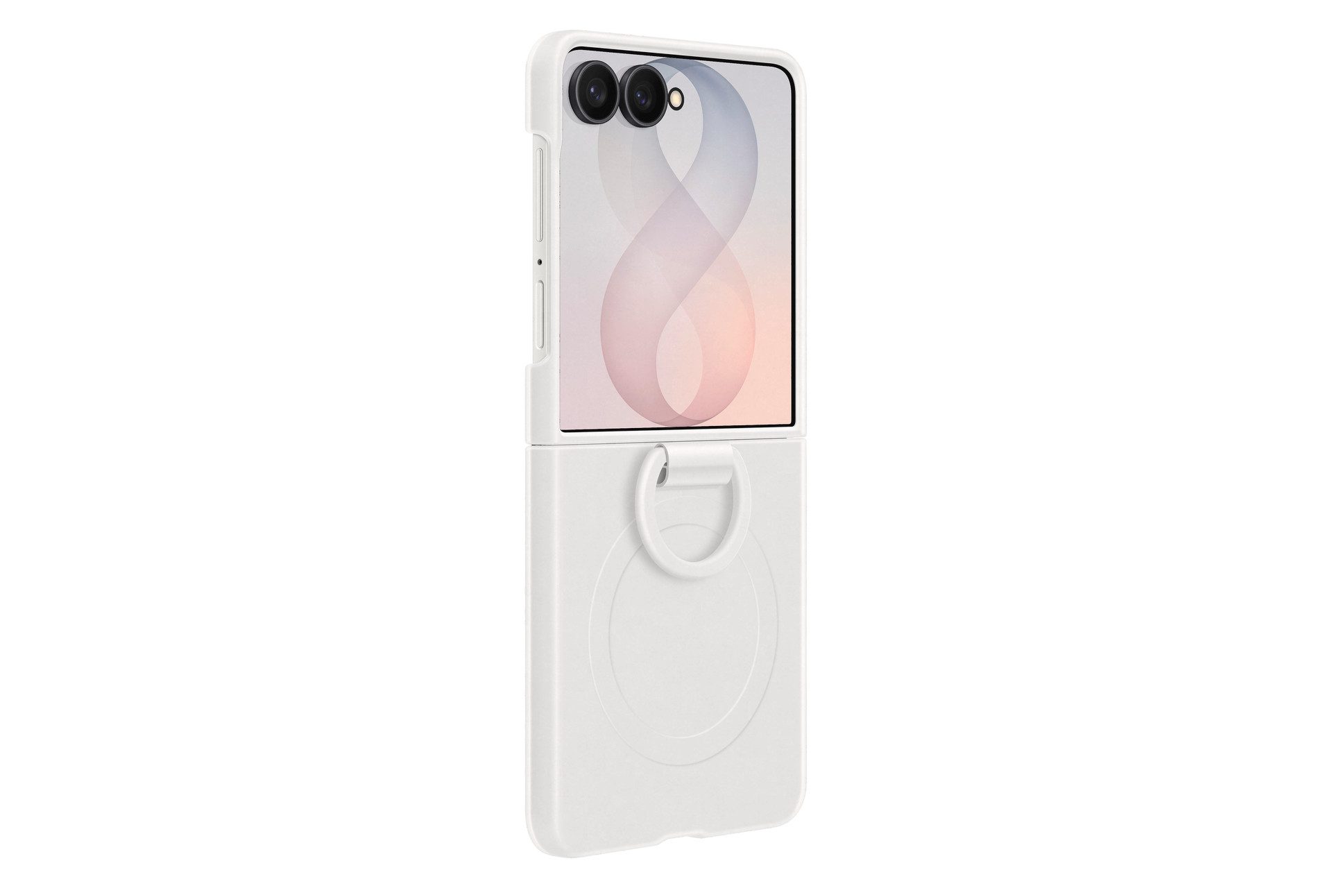 Samsung Smartphone-Hülle Silicone Ring Magnet Case für Galaxy Flip8, Backcover, Schutzhülle, Handyschutzhülle, Case, Schutzcase, stoßfest