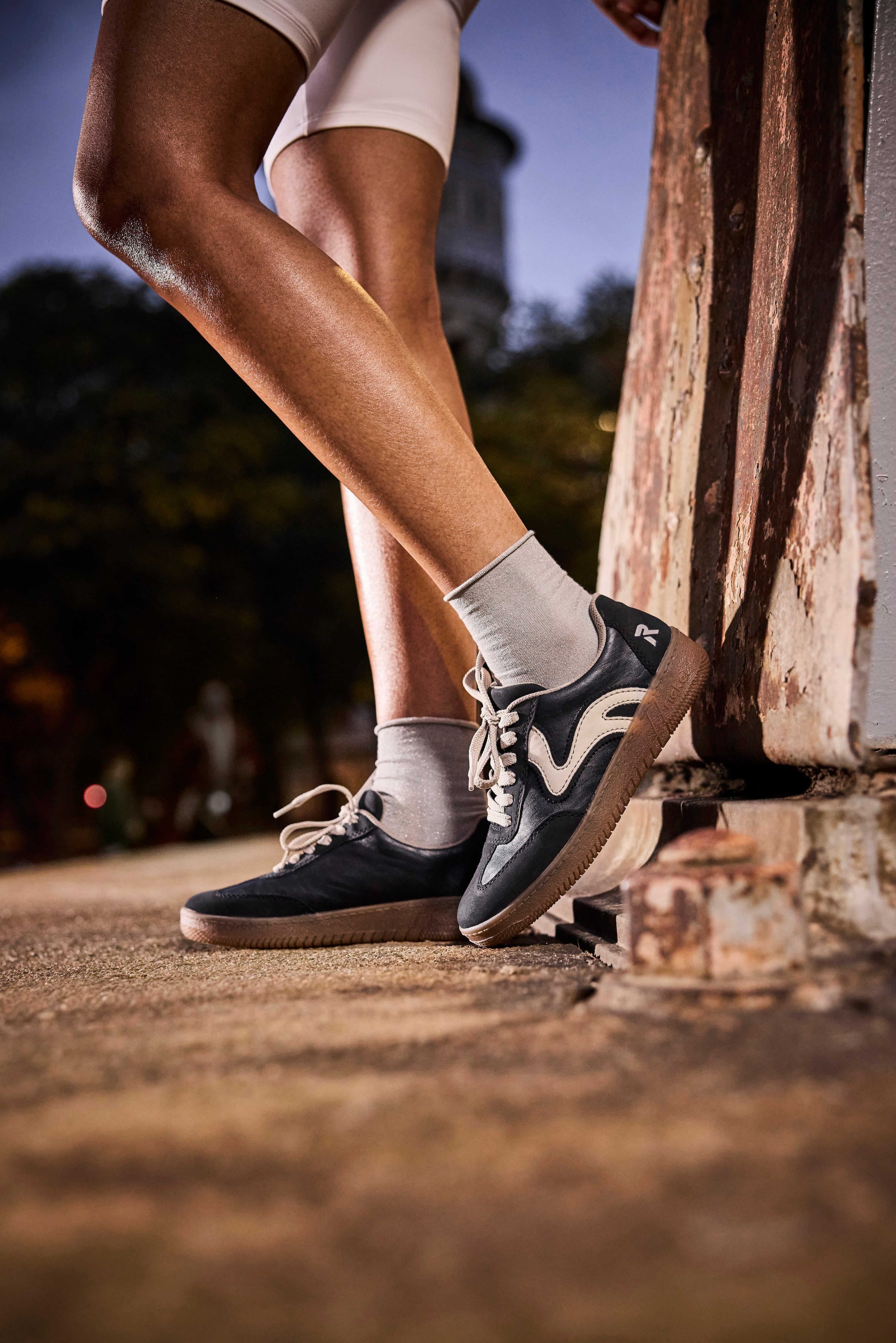 RIEKER Sport Plateausneaker, Freizeitschuh, Halbschuh, Schnürschuh günstig online kaufen
