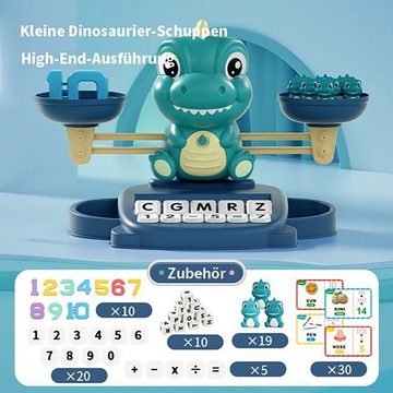 Fivejoy Lernspielzeug Dinosaurier Vorschule Lernen, Zählen Zuordnen Alphabet Spielzeug (1-St), Pädagogisches Lernen, frühkindliche Bildung für 3 bis 7-Jährige