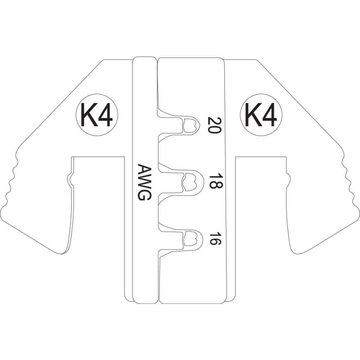 TOOLCRAFT Crimpzange Geeignet für Stecker: DEUTSCH Quetschbereich AWG: