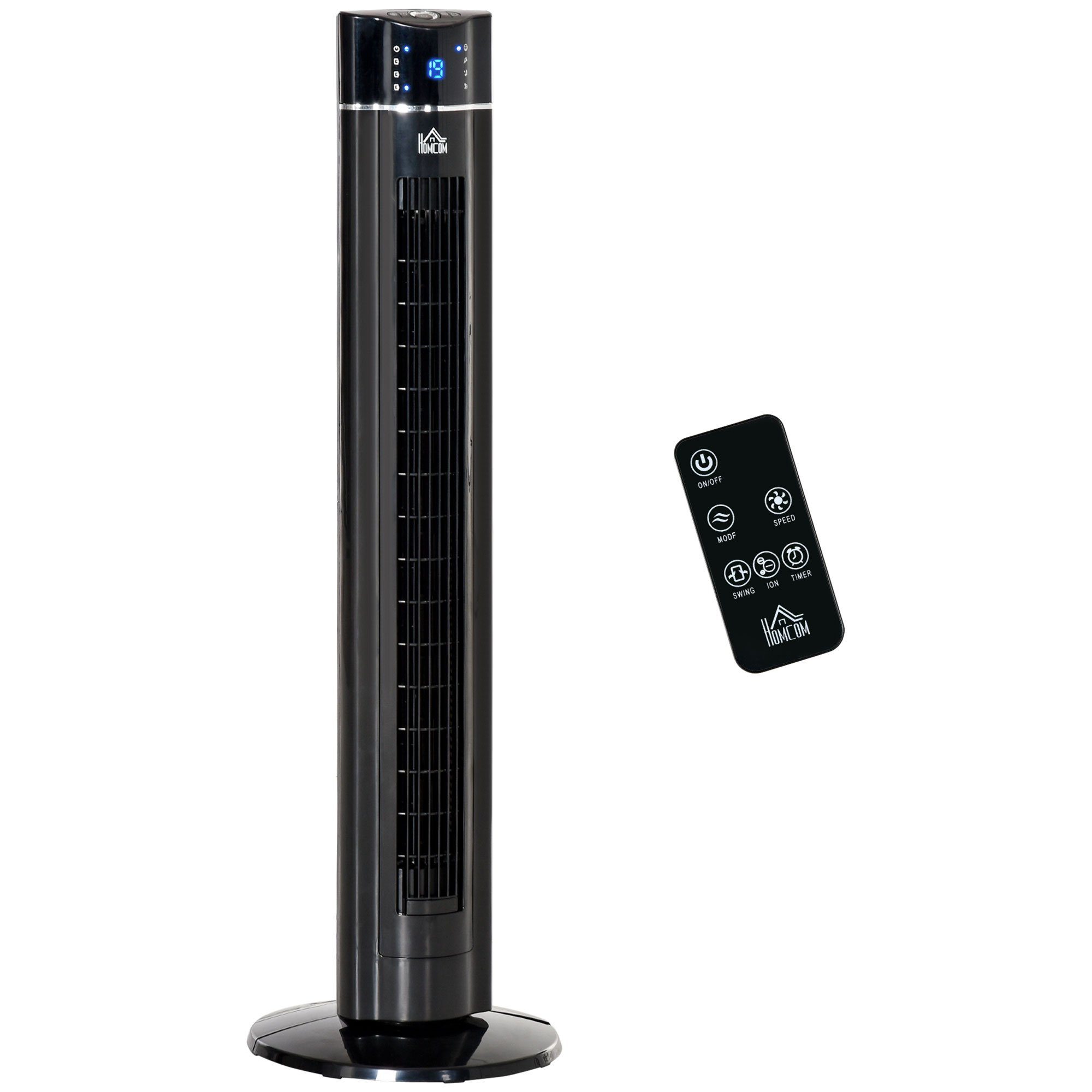 HOMCOM Standventilator 2-in-1 Turnmventilator Ventilator mit günstig online kaufen