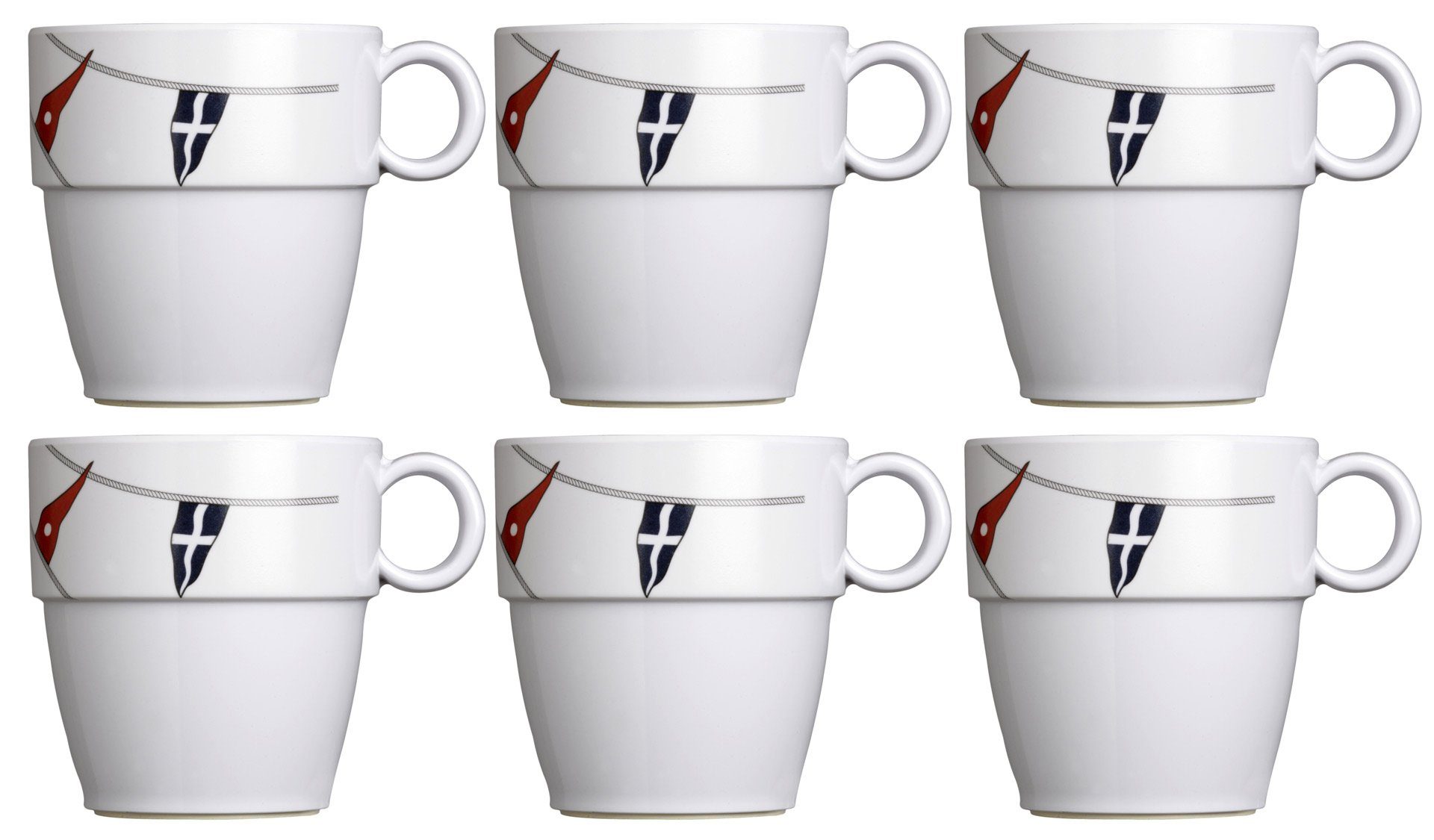 Tasse / Kaffee-Pott Kaffeebecher Marine - Mug / Business Regata