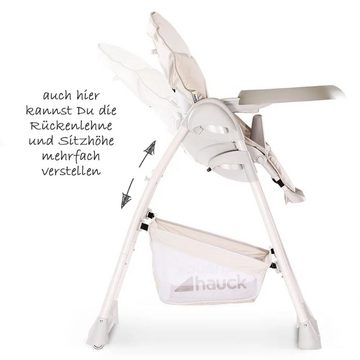 Hauck Hochstuhl Sit'n Relax - Friend, Babystuhl Kinder Baby Hochstuhl & Babyliege - Gestell höhenverstellbar