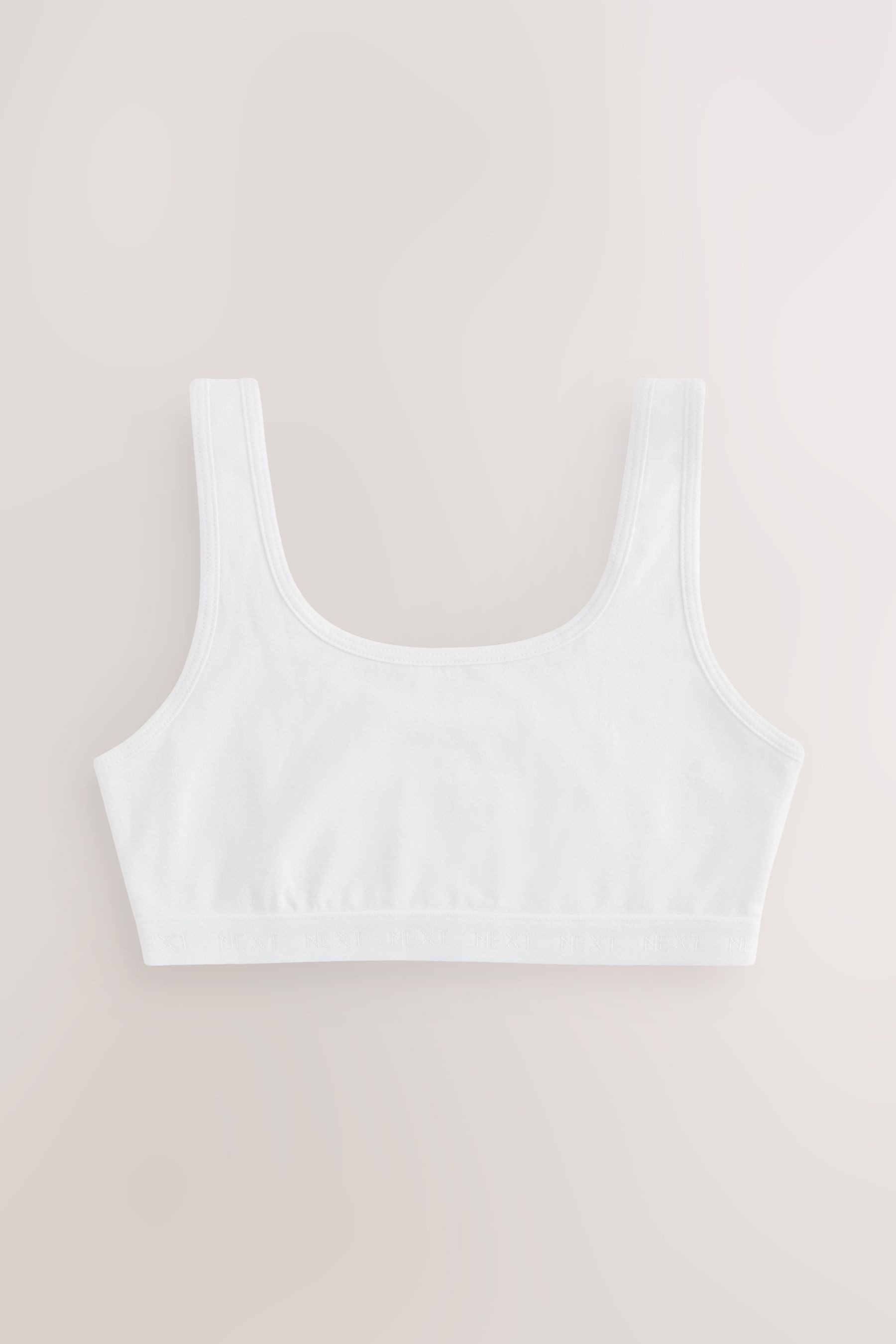 Next Crop-Top Kurz-Top mit U-Boot-Ausschnitt (3-tlg)
