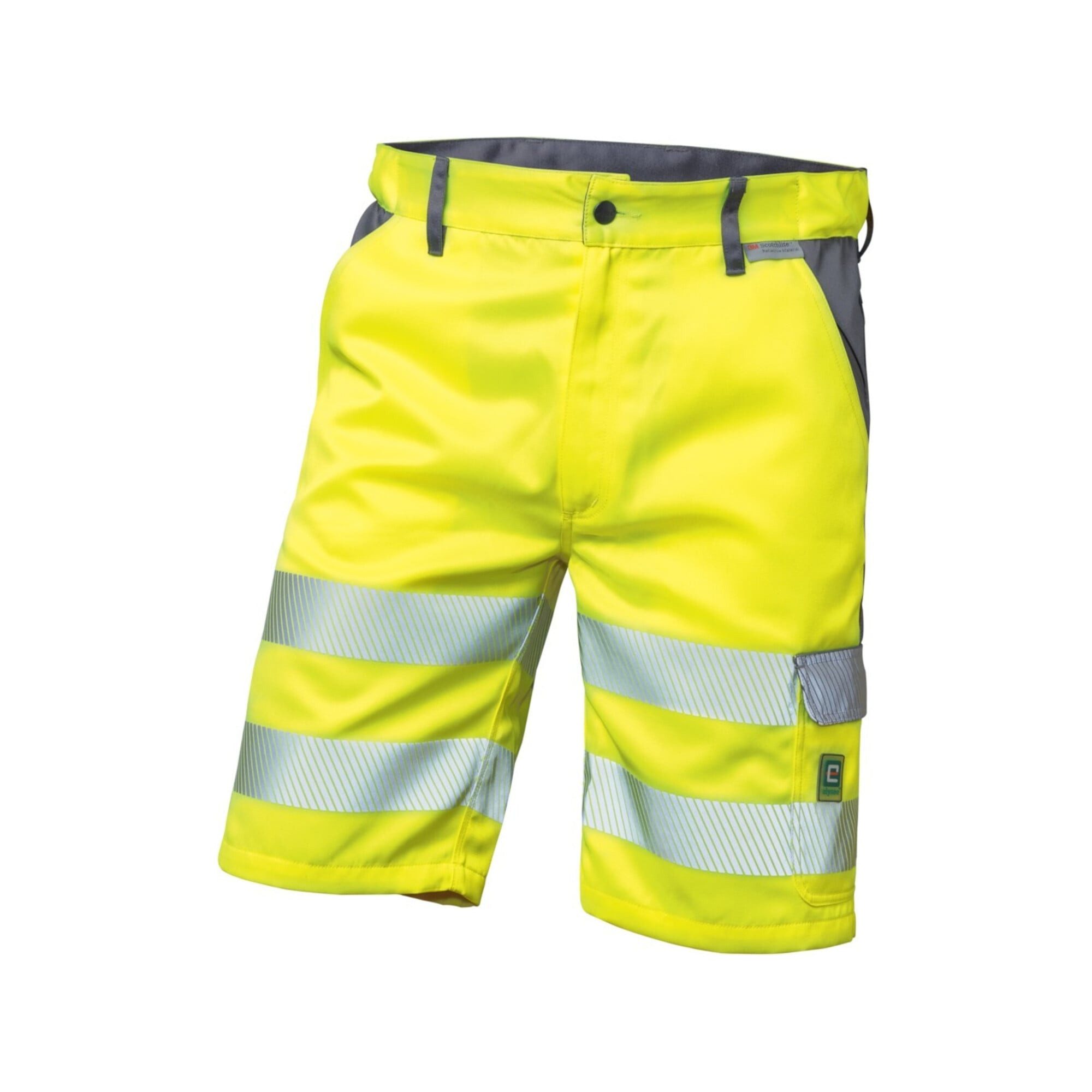 Warnweste Elysee Warnschutz-Shorts Corsica Gr. 50, warngelb