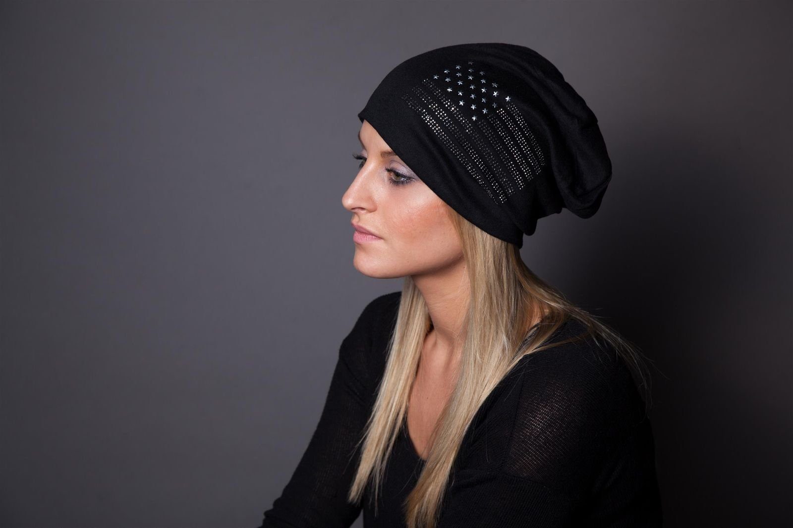 styleBREAKER Beanie Beanie mit USA Flagge günstig online kaufen