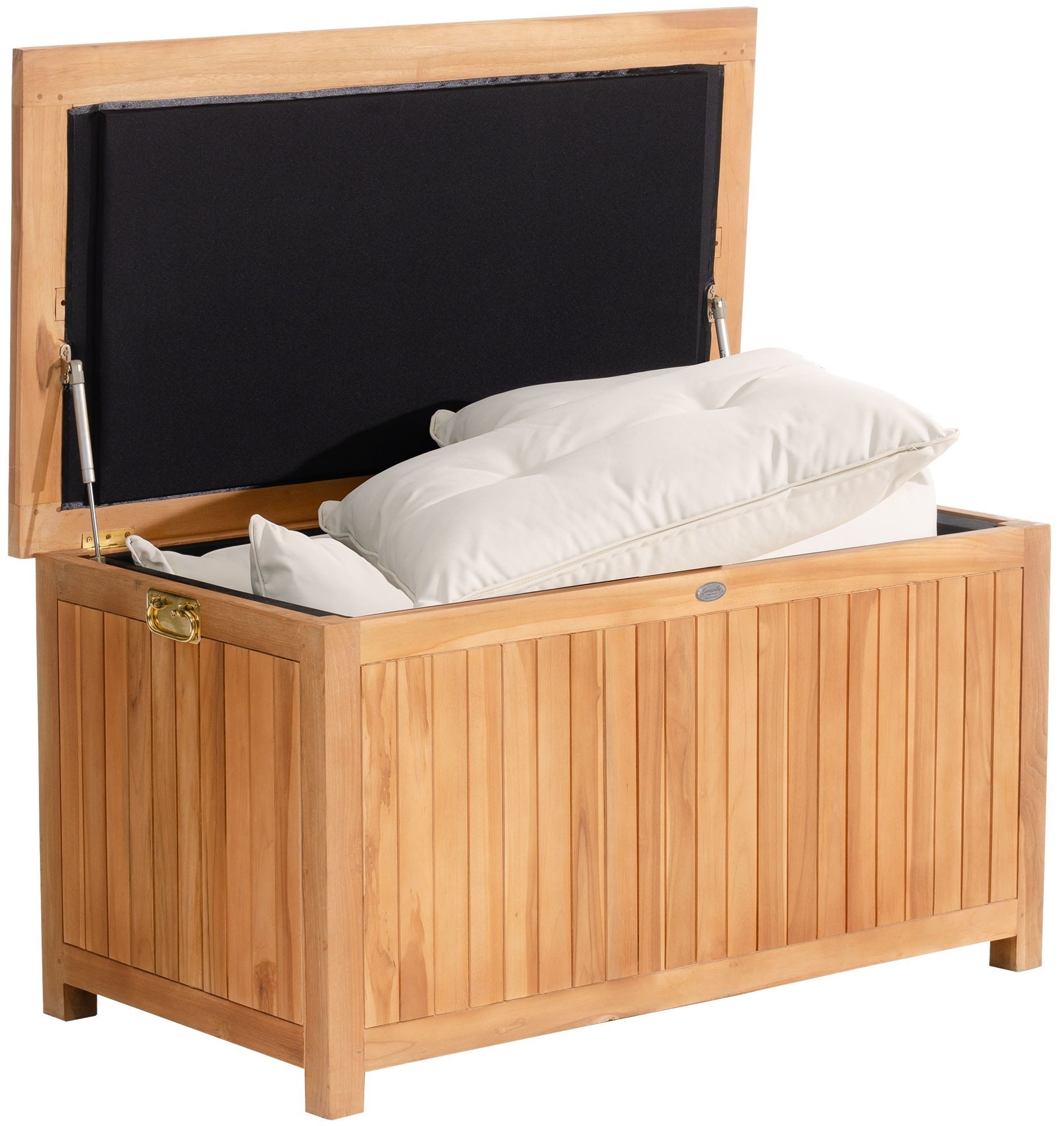 CLP Auflagenbox Odessa (1er), aus hochwertigem Teakholz