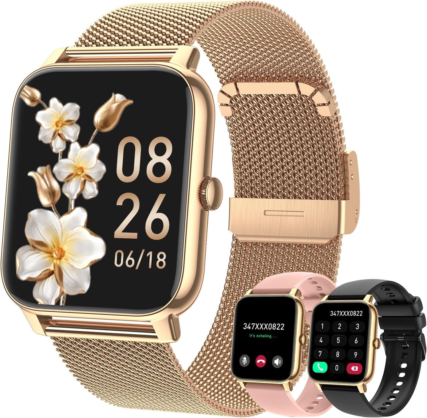 Zhizhi P90 Smartwatch (4,7 cm, android ios), Watch, Handy-Uhr - Main Image