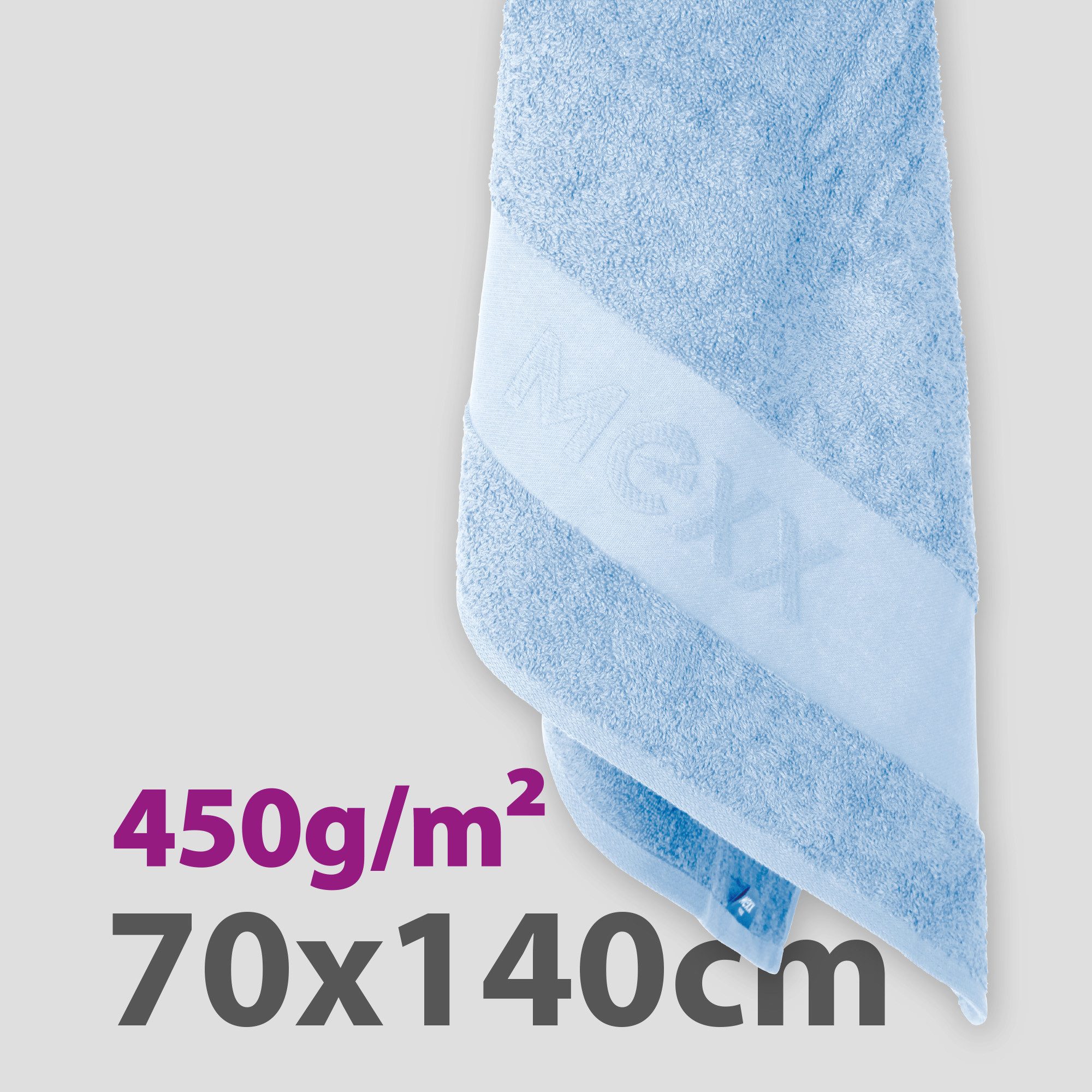 Mexx Home Duschtuch Saunatuch 70x140cm, Baumwolle günstig online kaufen