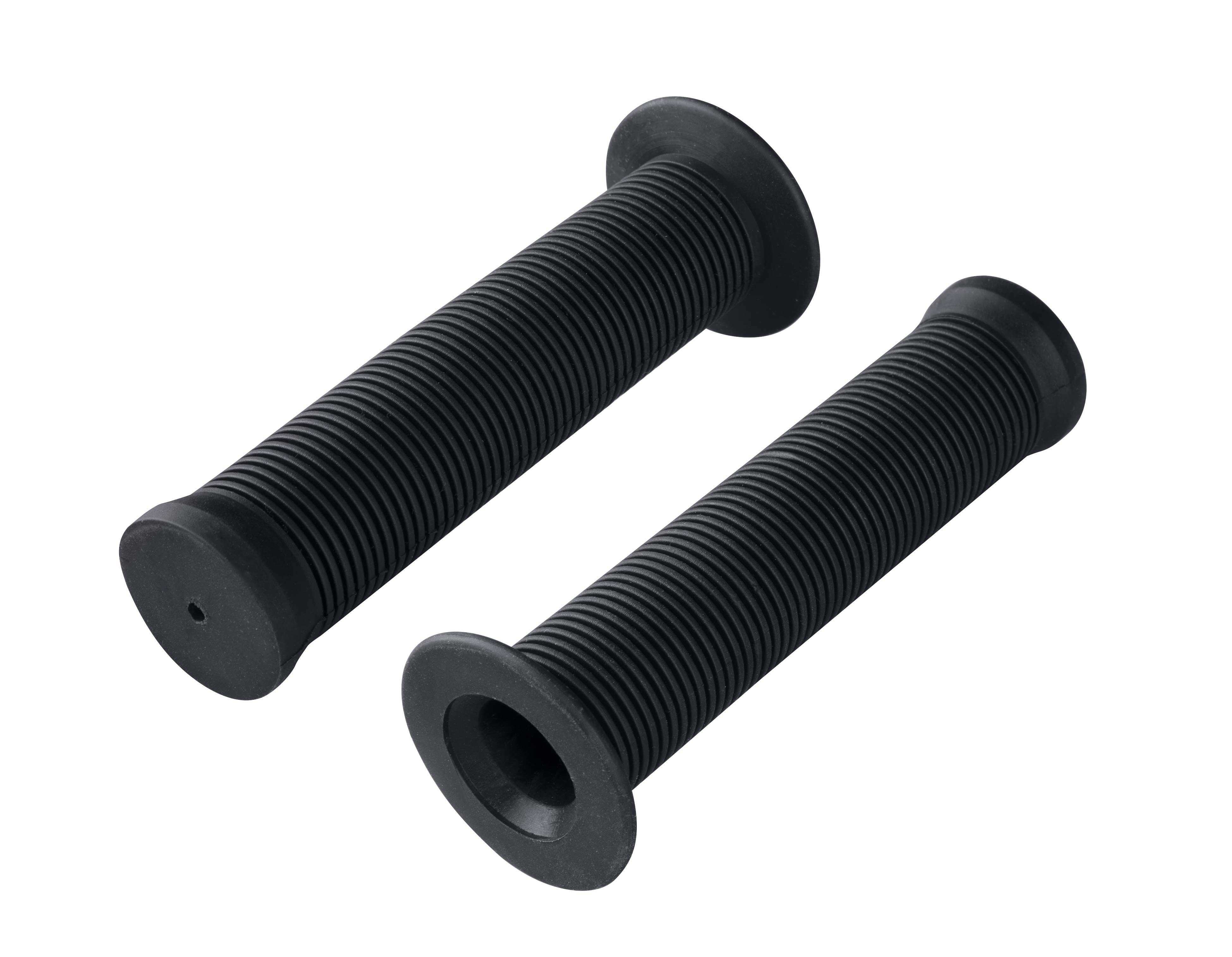 Fahrradlenkergriff Griffe FORCE BMX135 Gummi, schwarz, verpackt