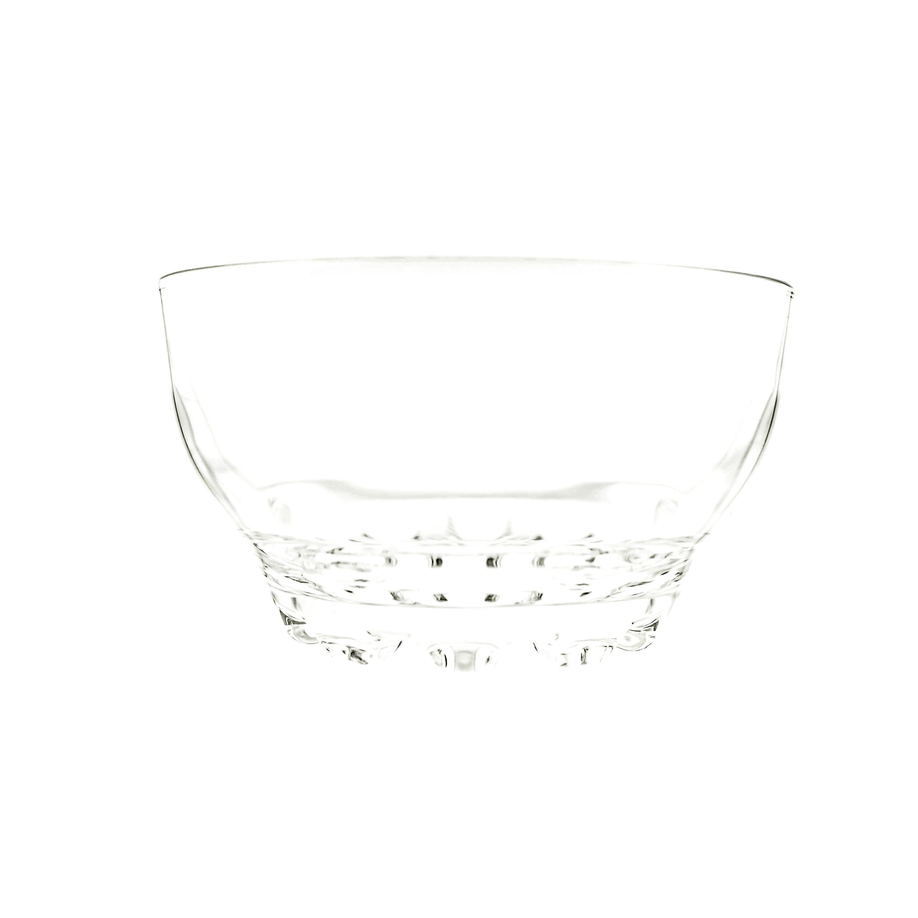 3er-Set, 105 – Deckel Pasabahce mm rotem (3-tlg) – Glasschalen Glas, mit Schale