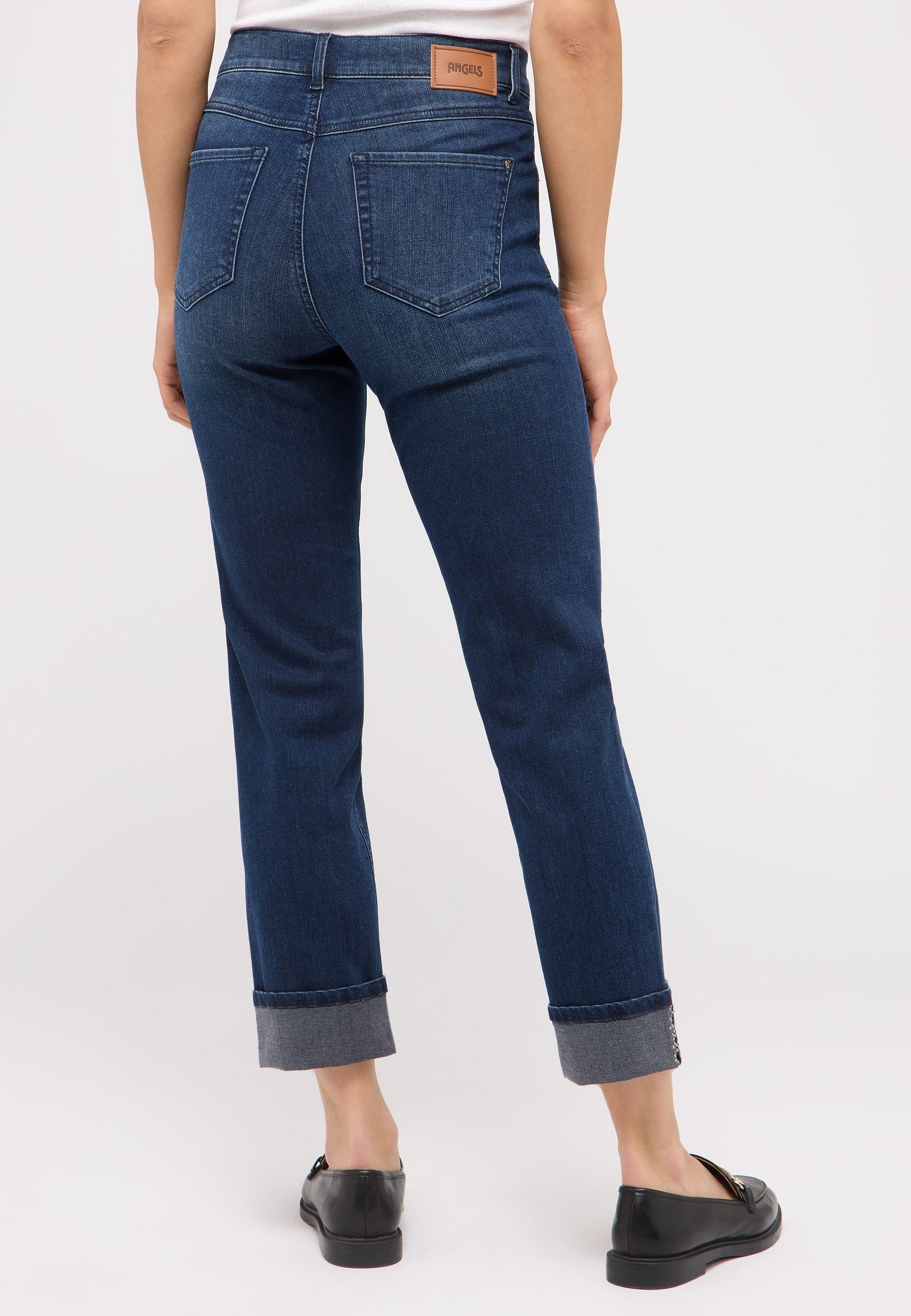 ANGELS 7/8-Jeans CICI CROP GLAM mit Schmucksteinchen veredelt günstig online kaufen