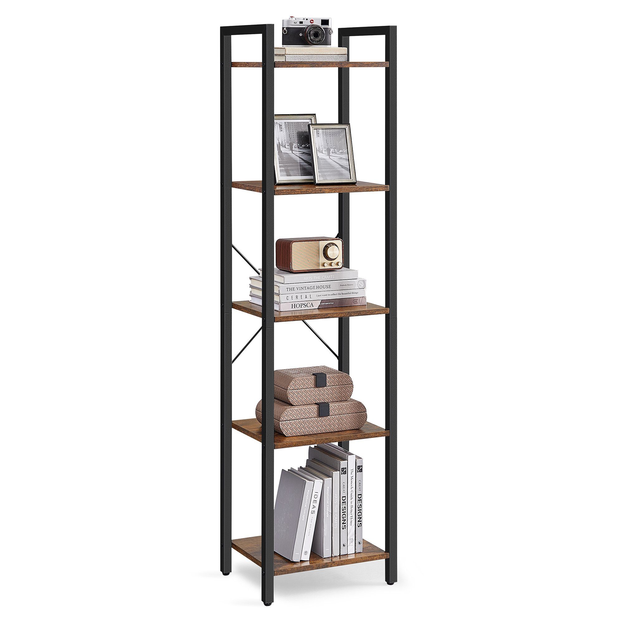 VASAGLE Bücherregal, Lagerregal, 6 Ebenen, Bücherregal, günstig online kaufen