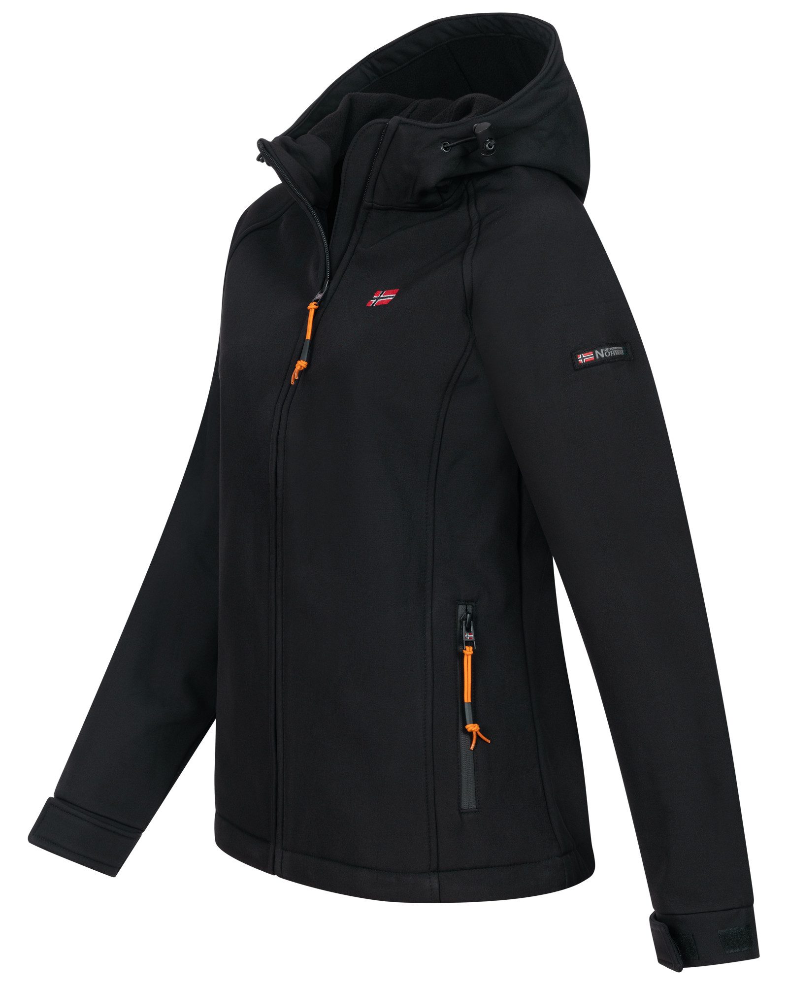Geographical Norway Softshelljacke Damen Übergangsjacke Softshell Jacke Outdoor Regenjacke Frühlings