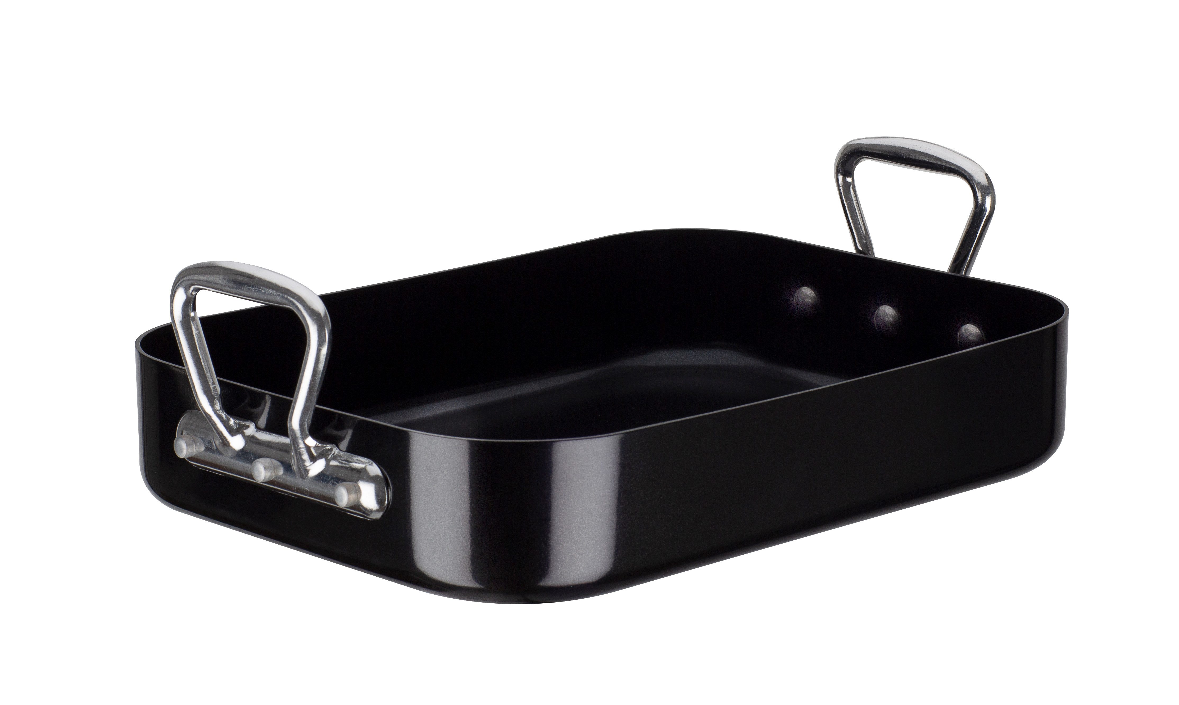 GSW Bräter Salerno, Aluminium, Edelstahl (1-tlg), Bräter aus robuster Alu-Legierung mit Antihaft-Versiegelung