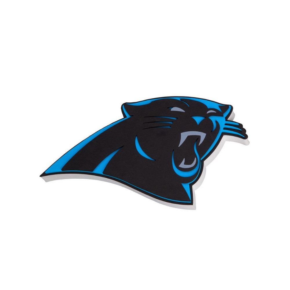 Carolina Panthers Wanddekoobjekt Carolina Panthers 3D FanFoam Super Size Wall Sign
