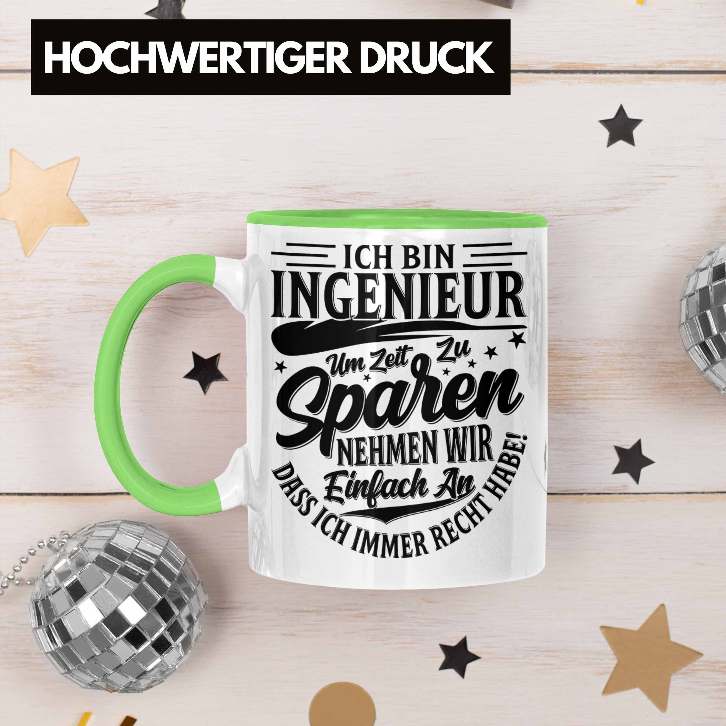 Trendation Sprüche Tasse Ingenieur Geschen Grün Geschenk Tasse Ingenieurswesen Geschenkidee