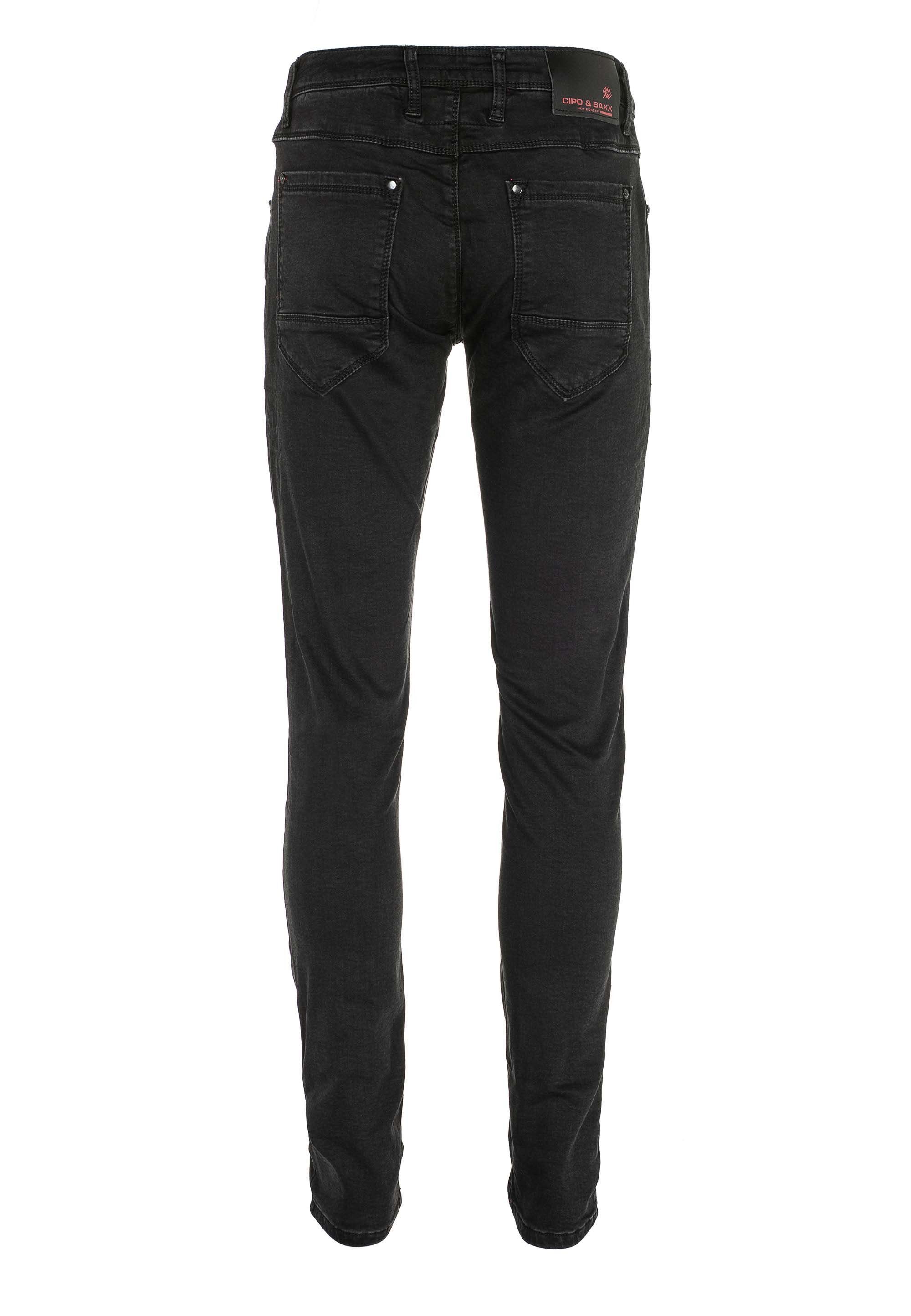 Slim-fit-Jeans klassischen Baxx 5-Pocket-Design im & Cipo