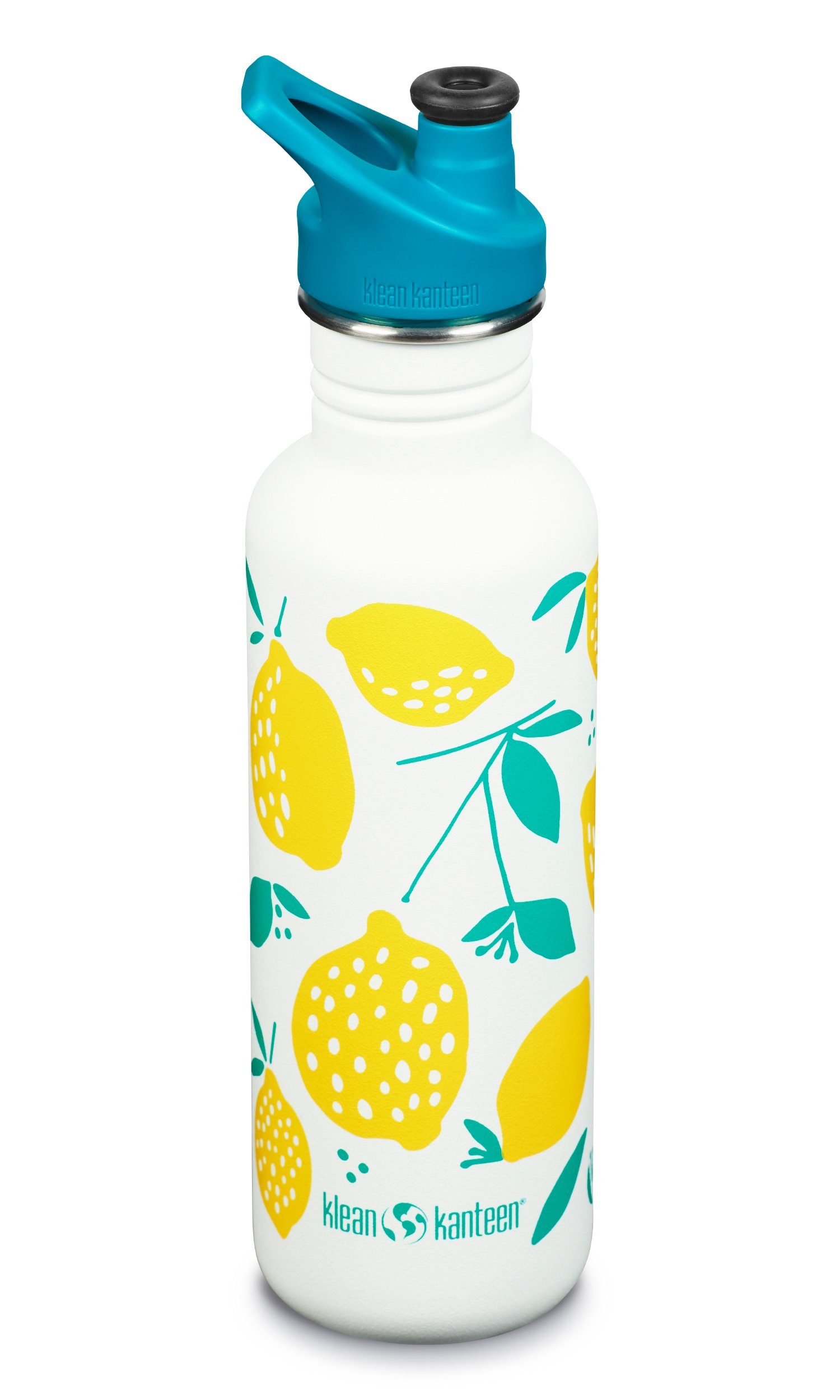 Klean - Lemons 800ml Kanteen Klean mit Edelstahl Sport Trinkflasche Cap Trinkflasche, Kanteen