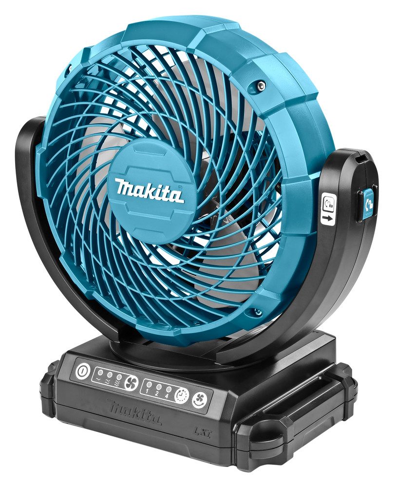Makita Akku-Ventilator »DCF102Z« 18V, 4,6 m³/min, 3,0 m/s, 3-stufig, ohne Akku und Ladegerät, kompakter, leistungsfähig, mit 3 Luftstromeinstellungen + Drehbewegung