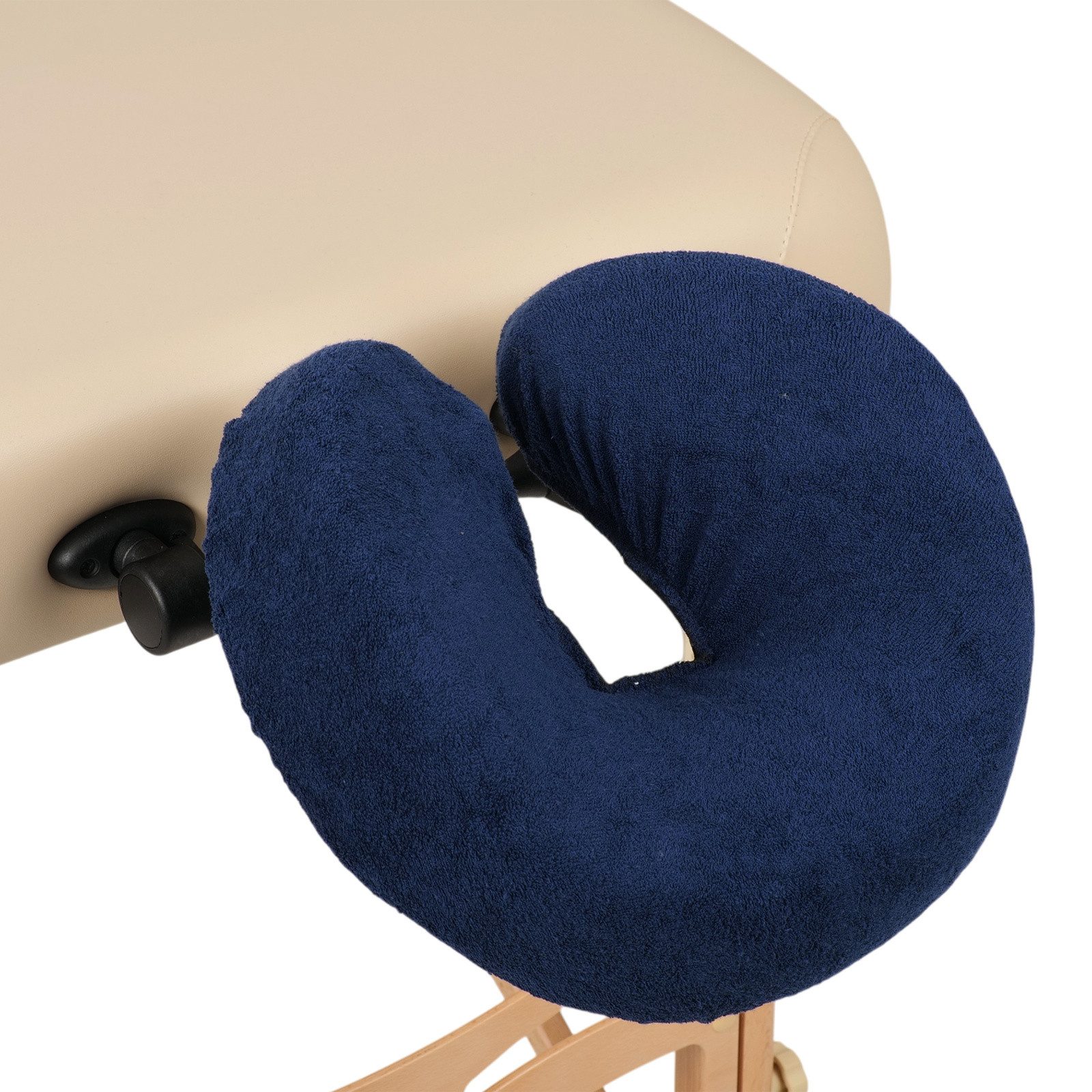 Habys Massageliege Frottee Kopfstützenbezug mit Gummizug Spannbezug Marineblau