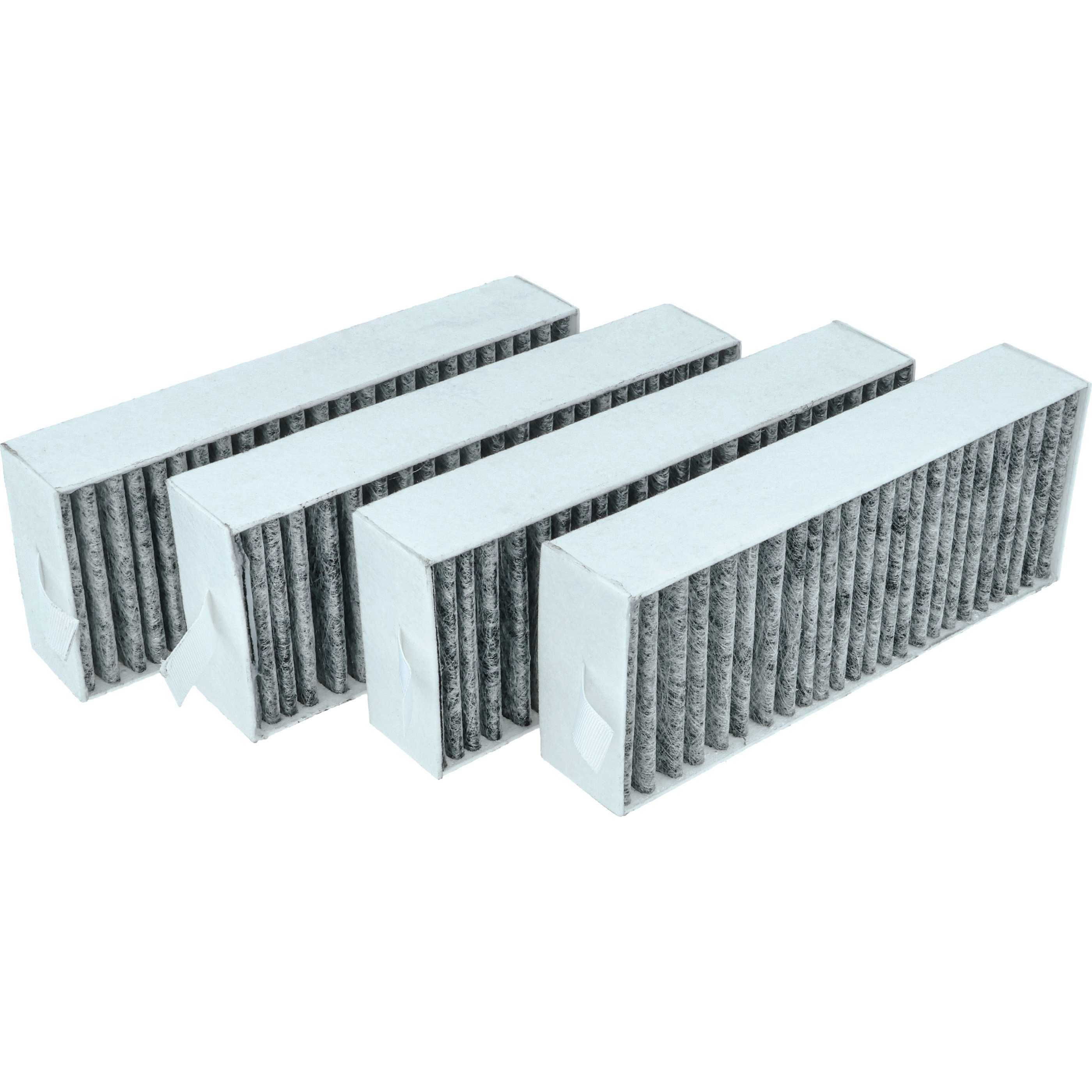 vhbw Aktivkohlefilter passend für Siemens ED711FGA7, ED711FQ15E, ED707FQ25E, ED7111FG65, Zubehör für Siemens ED711FGA7 ED711FQ15E ED707FQ25E ED7111FG65 ED711FA70 ED711FG70 ED711FGA6