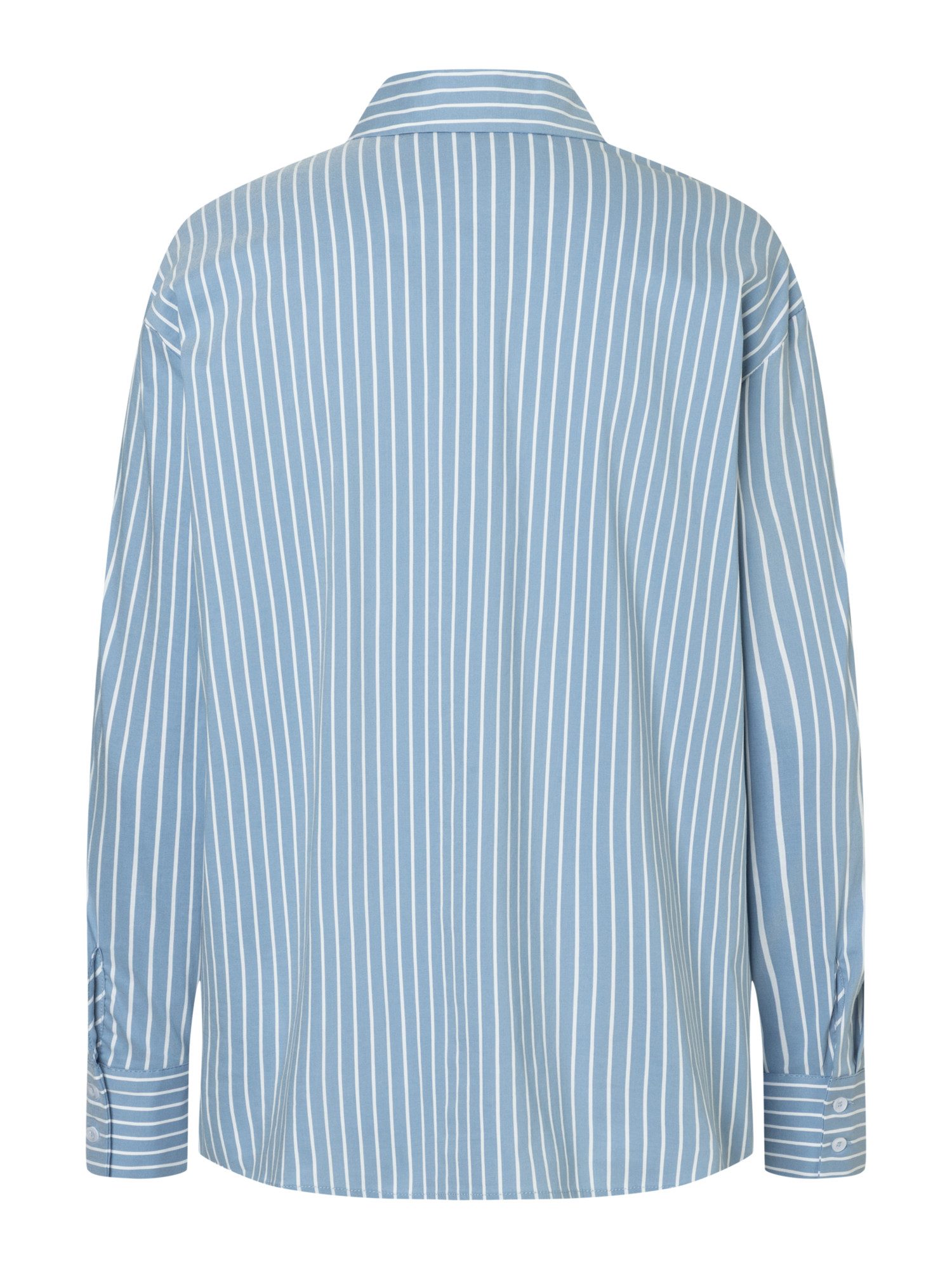 MORE&MORE Langarmbluse lange, weite Stretch-Langarmbluse